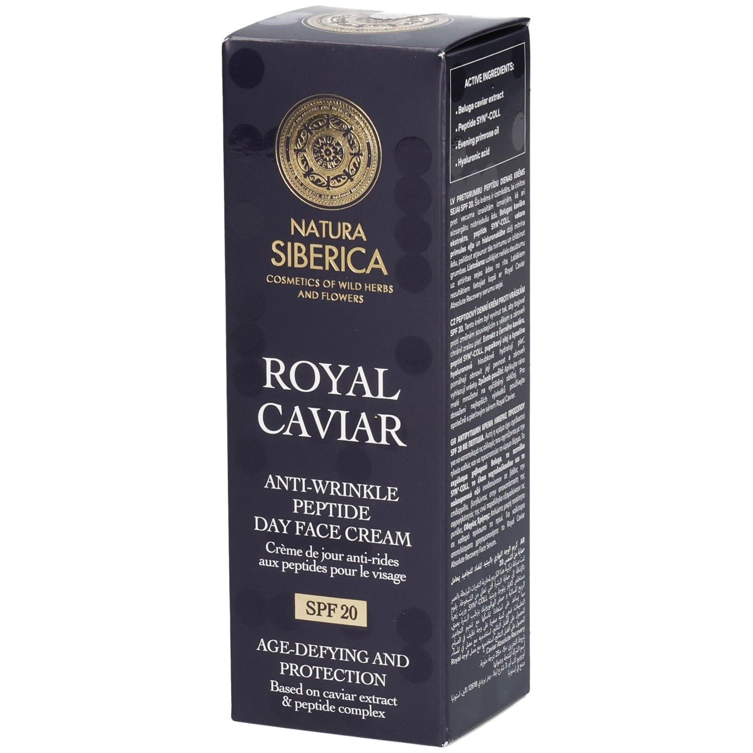 Royal Caviar Crème visage de jour anti-rides aux peptides SPF22 50 ml Crème