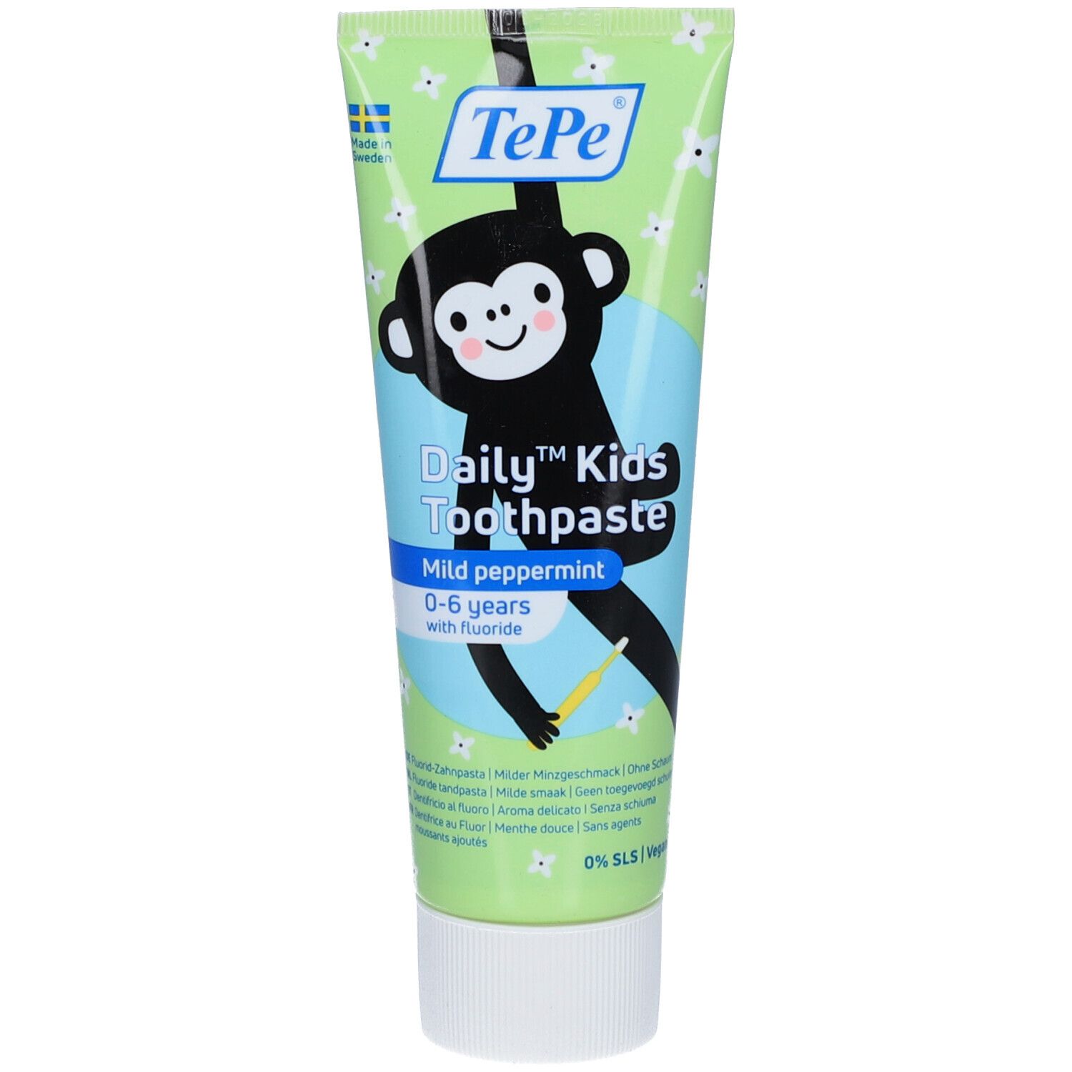 TePe Daily Kids Dentifrice 3–6 ans 75 ml Dentifrice(S)