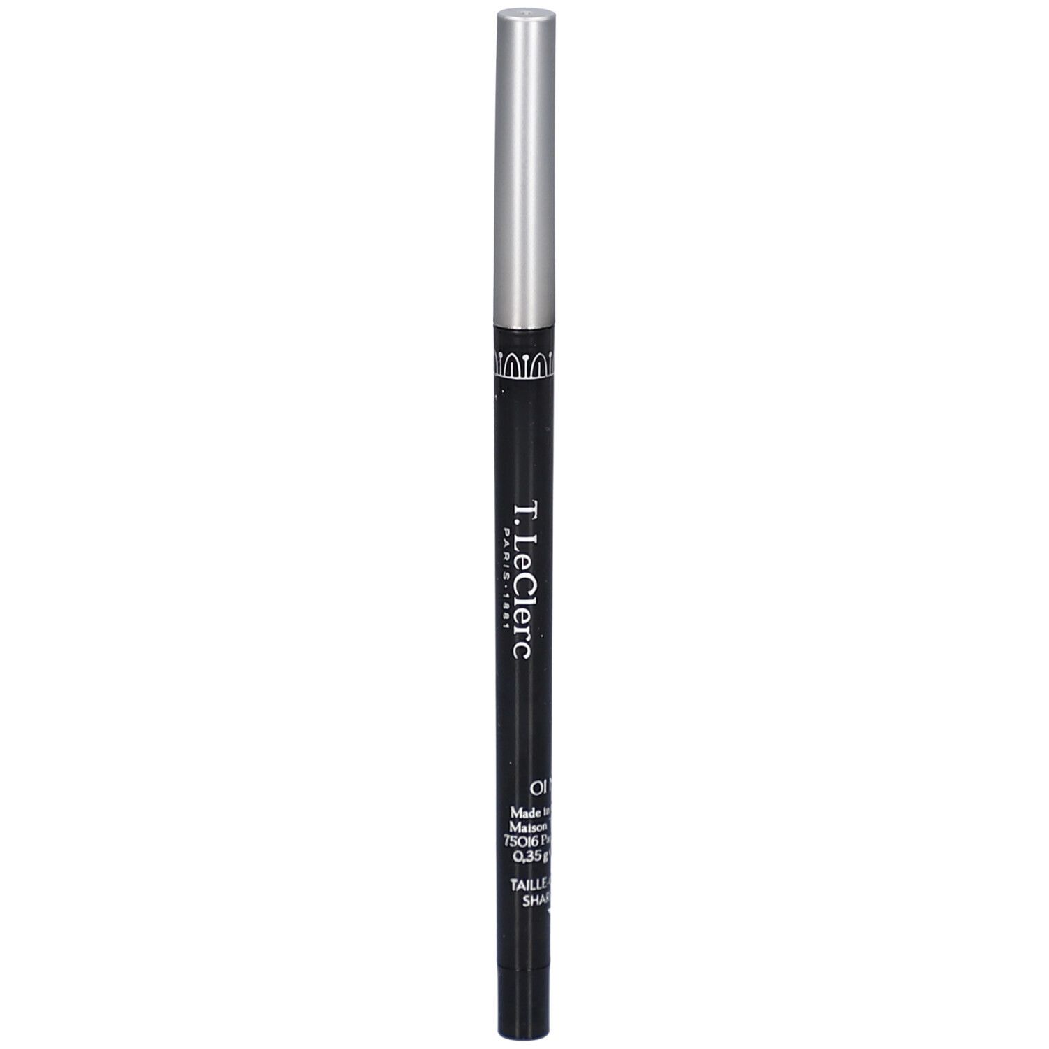 T. LeClerc Crayon Yeux Rétractable Waterproof | 01 Noir 1 pc(s) Maquillage