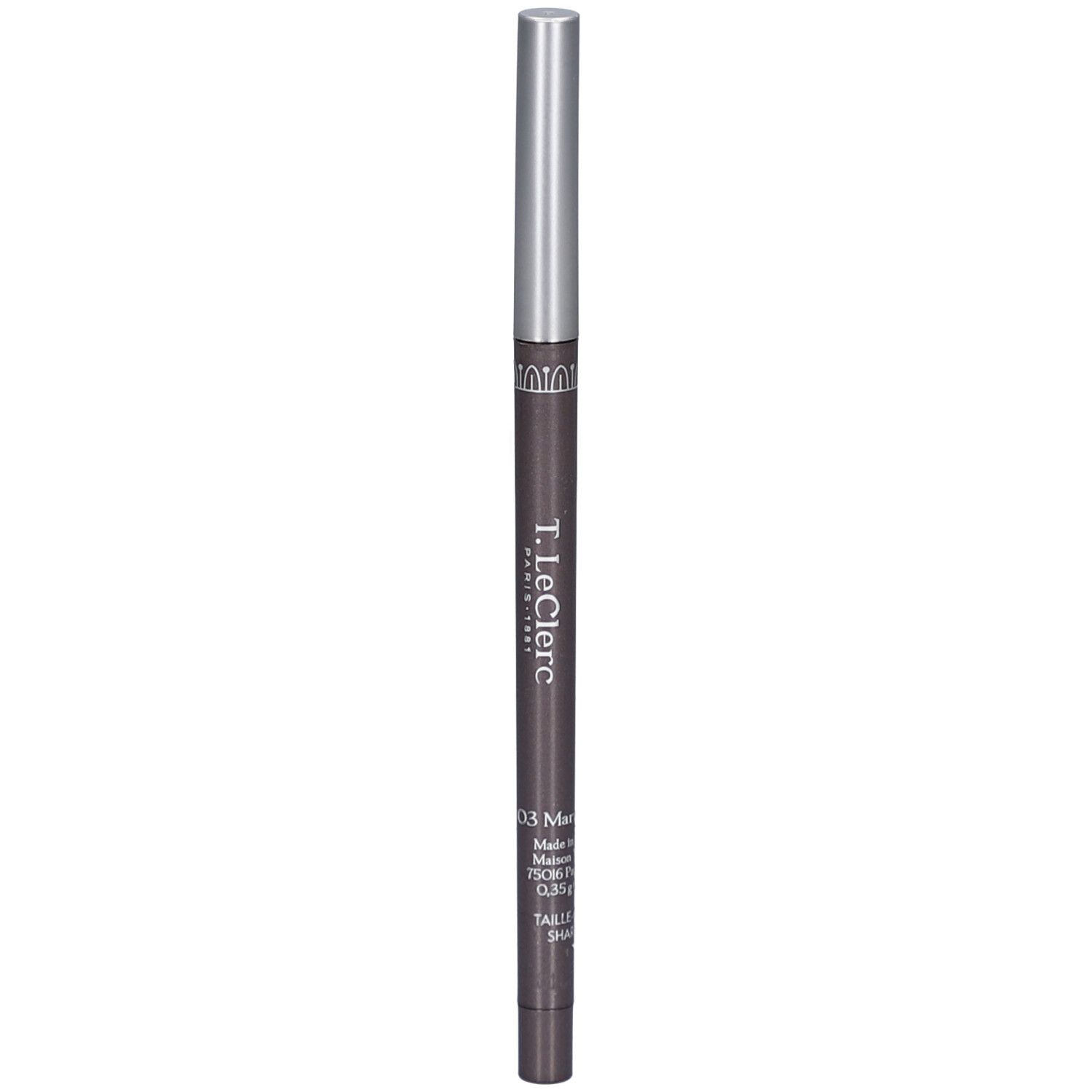 T.LeClerc Crayon Yeux Waterproof Rétractable | 03 Marron Glacé 1 pc(s) Maquillage
