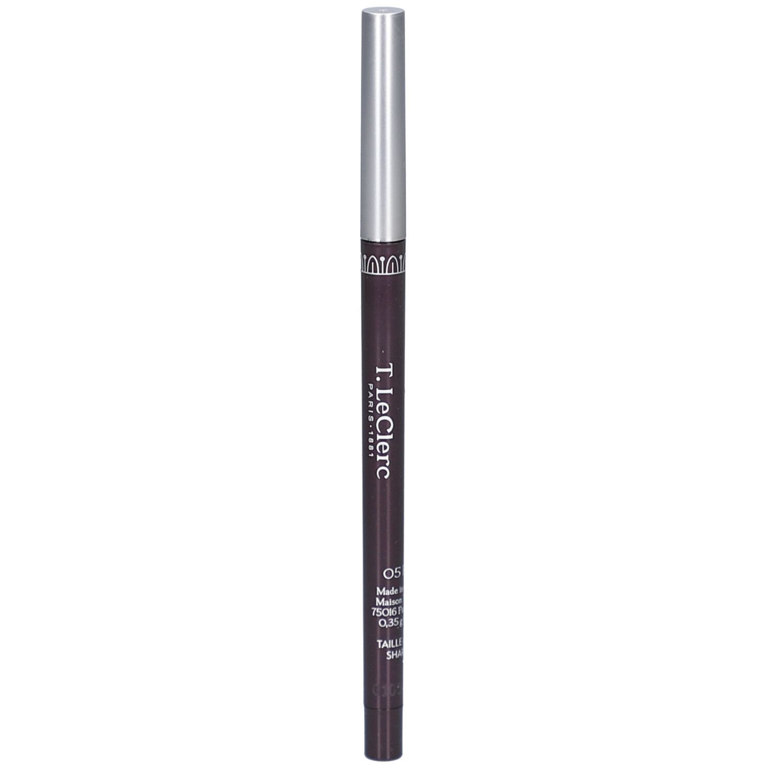 T.LeClerc Crayon Yeux Waterproof Rétractable | 05 Prune 1 pc(s) Maquillage