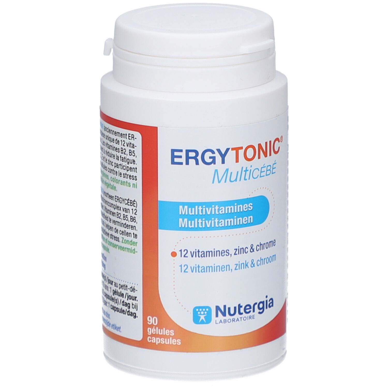 Nutergia Ergytonic® Multicébé Capsule(S) Dure(S) 90 Pc(S)