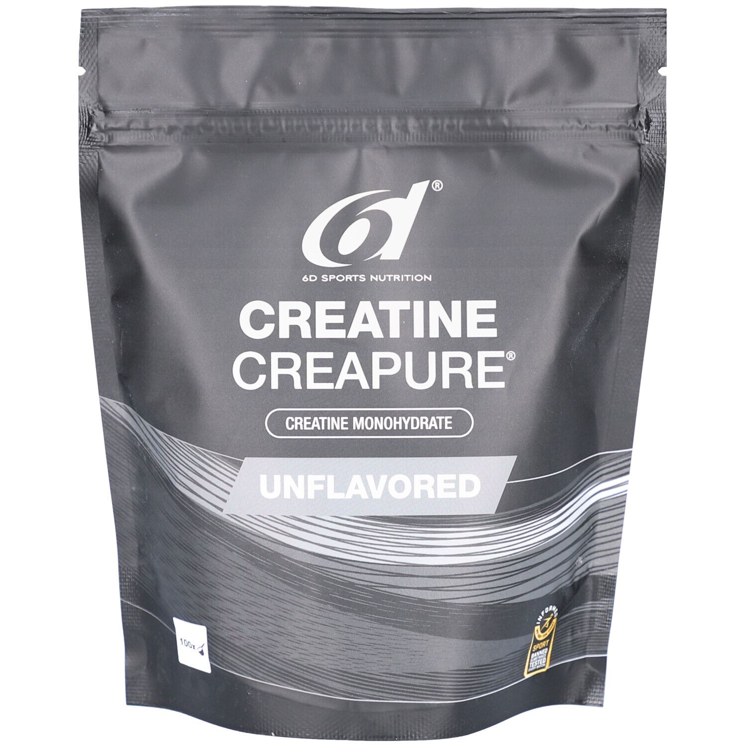 6d Sport Nutrition Creatine Creapure Unflavored 300 g Poudre