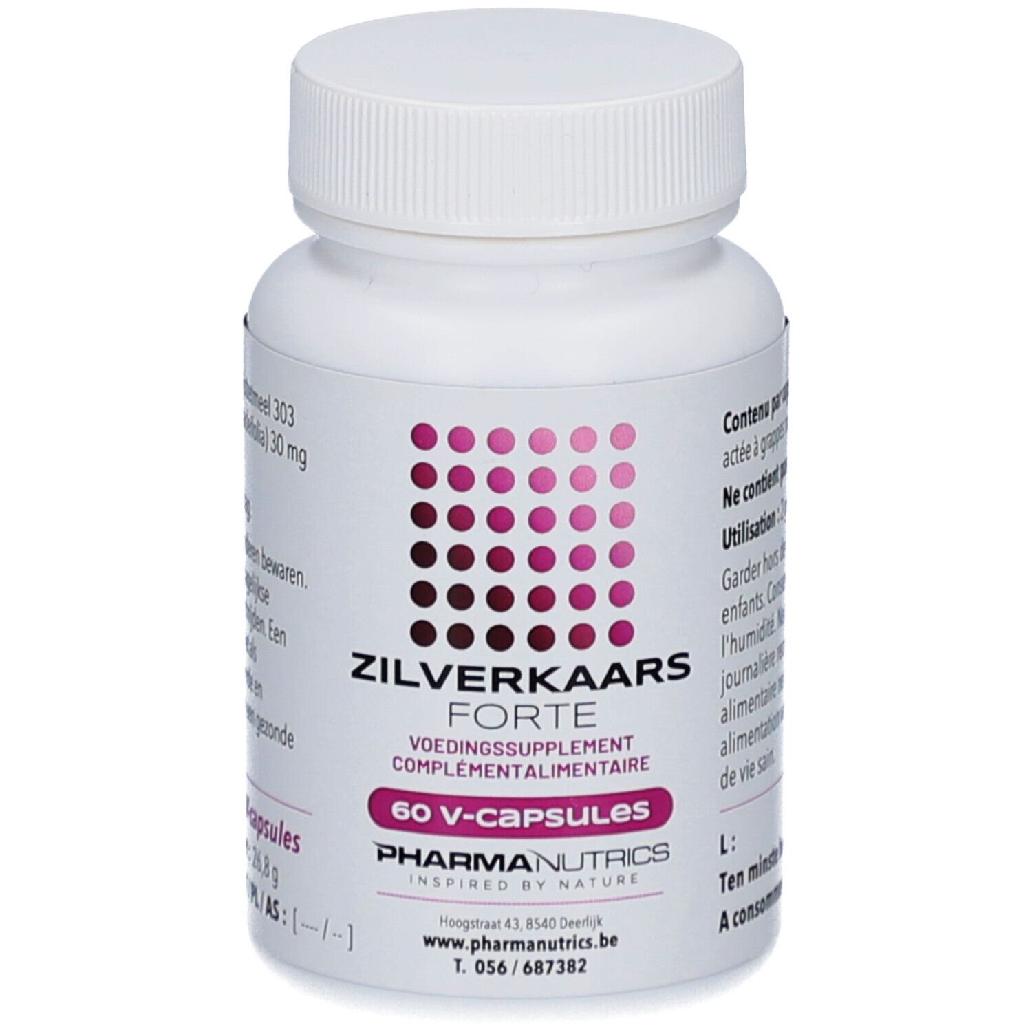 PHARMANUTRICS Zilverkaars Forte 60 pc(s) Capsule(S)