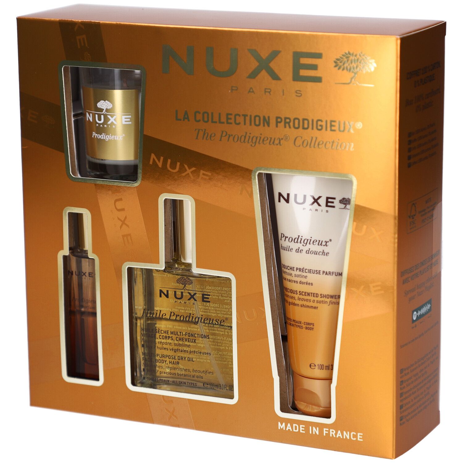 NUXE Coffret Noël La Collection Prodigieux® - cadeau de Prodigieux Set(S) 1 pc(s)