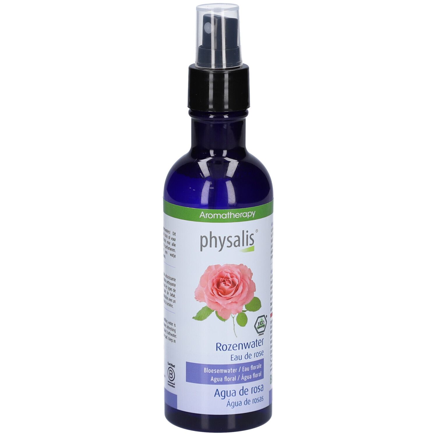 Physalis Eau de rose 200 ml Eau Pour Le Visage