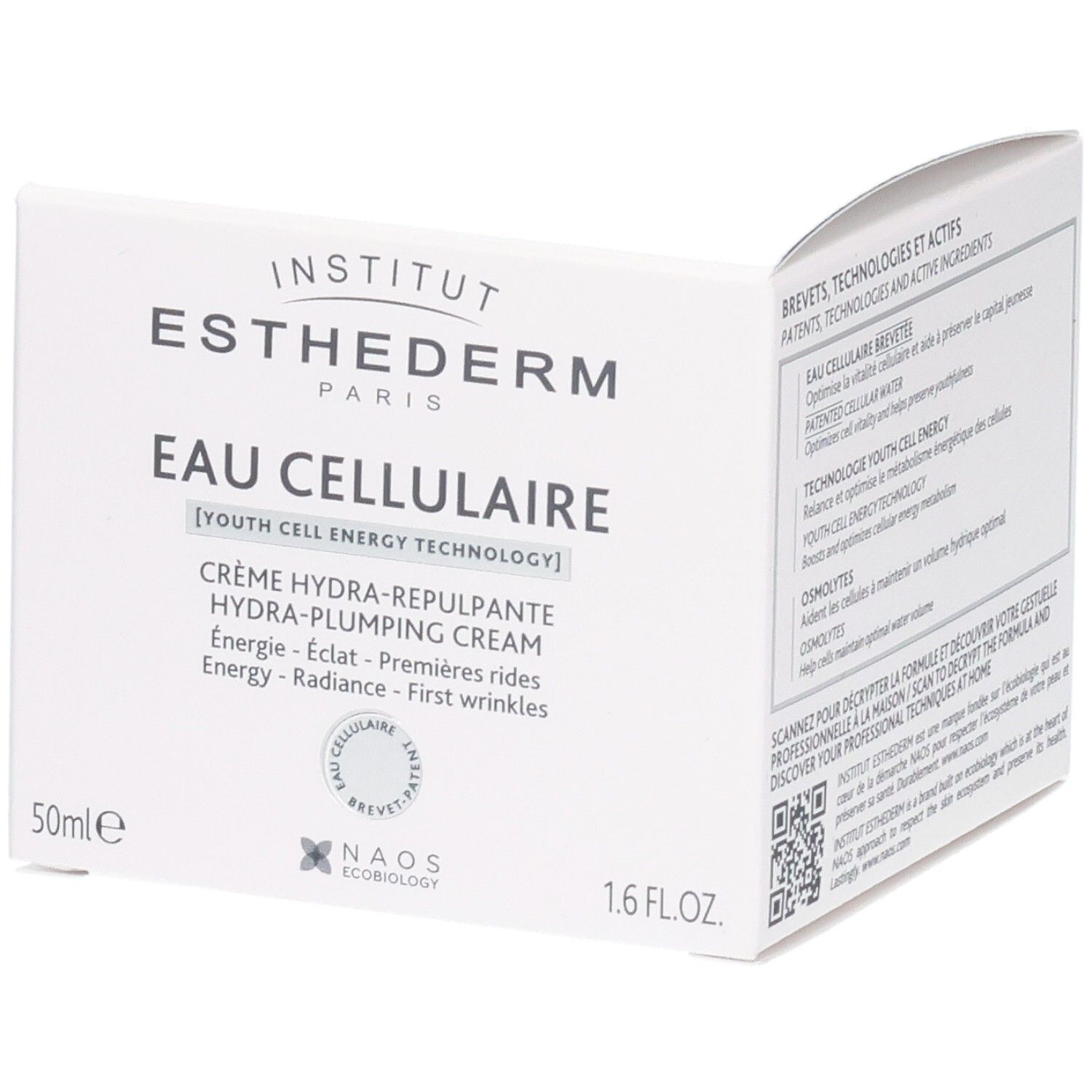 Joom Parasanteonline Crème Visage - Institut Esthederm - Eau Cellulaire Crème Hydra-Repulpante 50 Ml - Hydratante - Repulpante - Raffermissante - Image 3