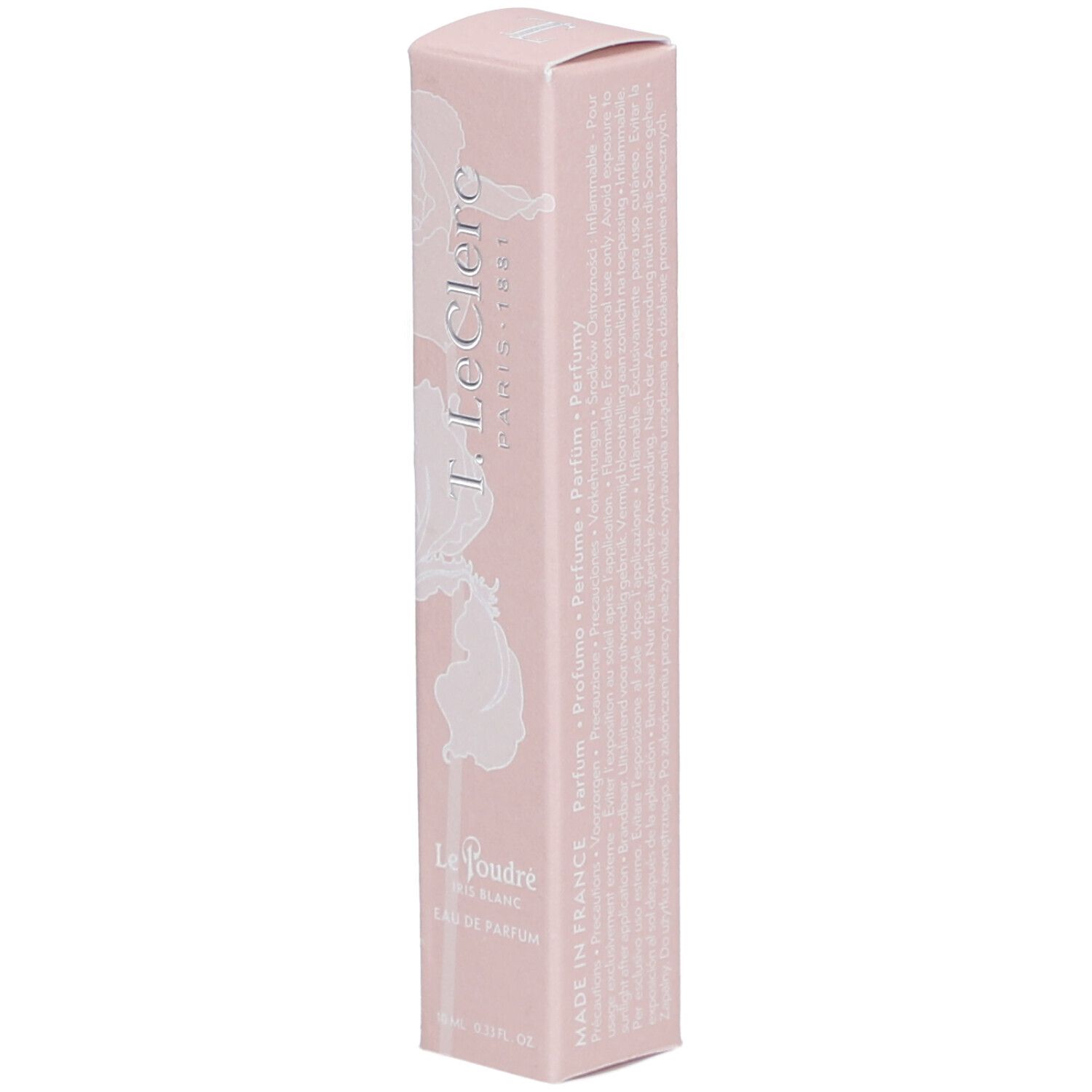 T. LeClerc Recharge Parfum Le Poudré Iris Blanc Eau De 10 ml