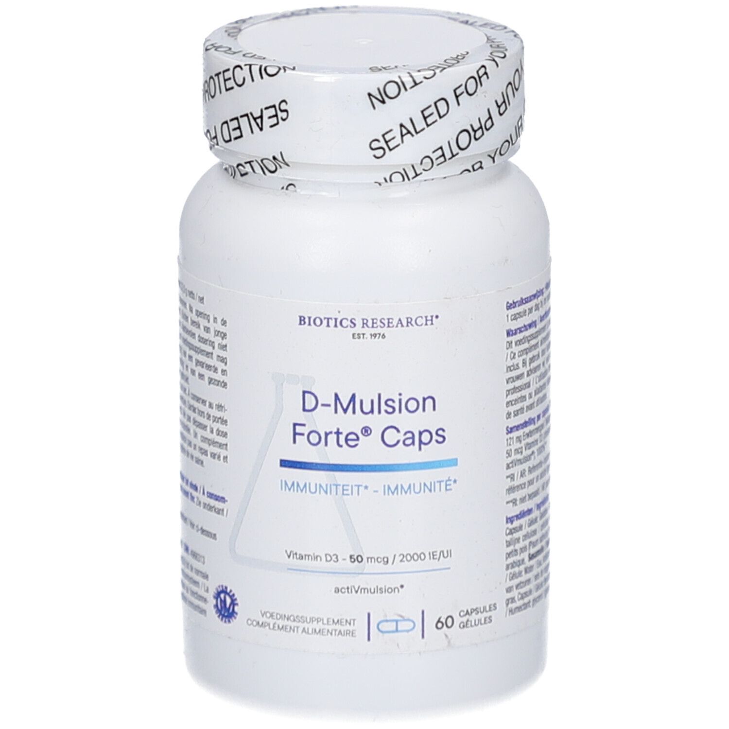 Biotics Research Biotics Research® D-Mulsion Forte Capsule(S) 60 Pc(S) Enfants