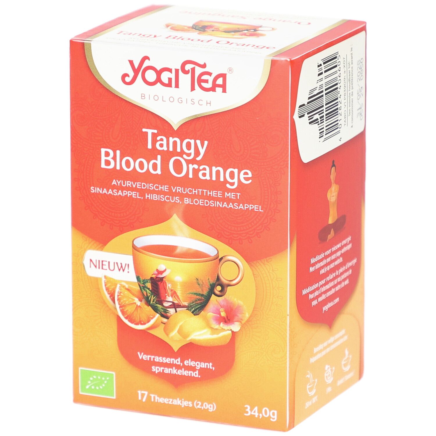 Yogi Tea® Tangy Blood Orange Thé Instantané 17 pc(s)