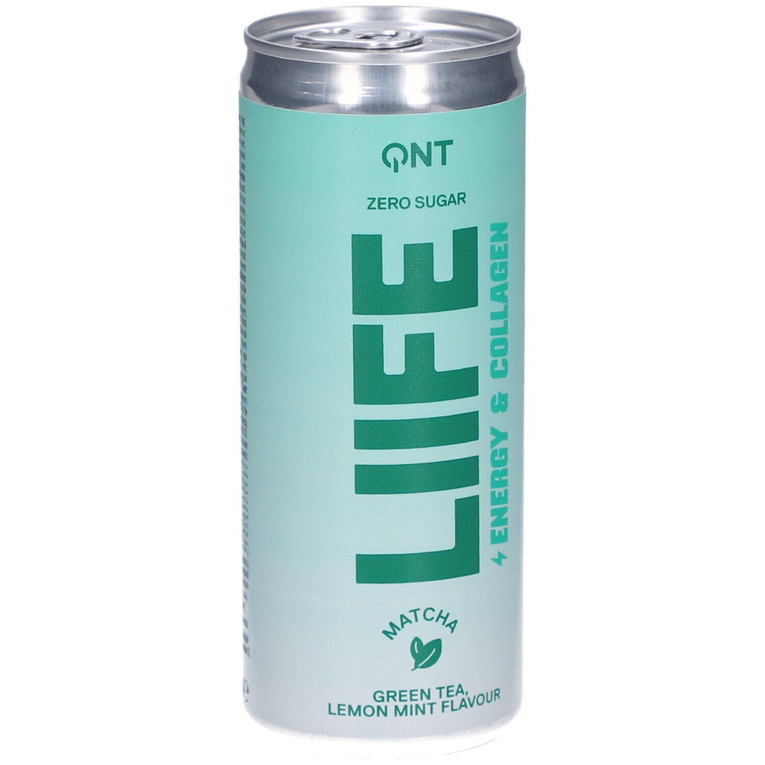 Ytn Qnt Liife Energy & Collagen Matcha Thé Vert Citron-Menthe Boisson 250 Ml Enfants