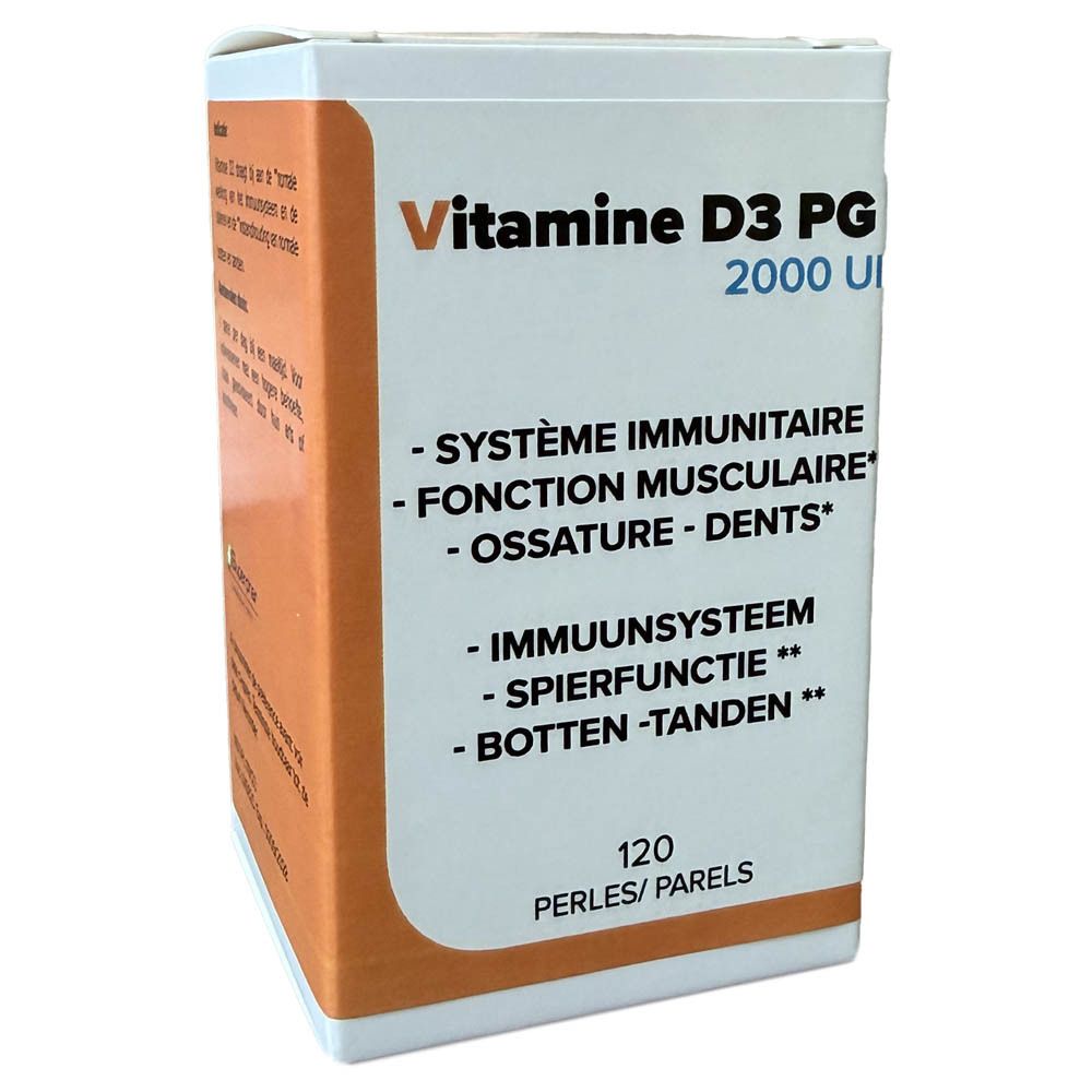 Pharmagenerix Vitamine D3 2000 U.I. 120 pc(s) Perle(S)