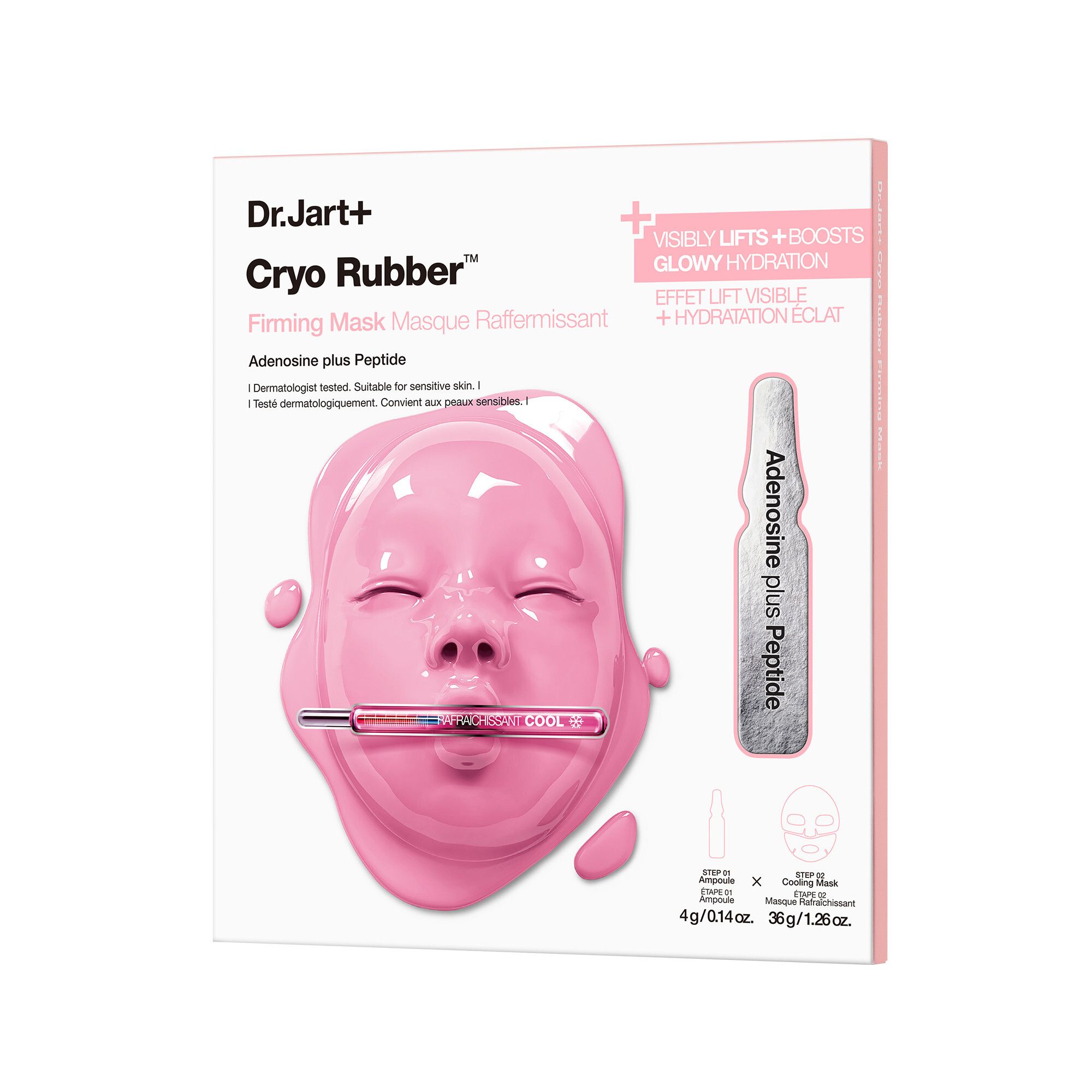 Dr.jart+ Unisex Cryo Rubber™ Firming Hydrogel Mask With Adenosine - Image 3