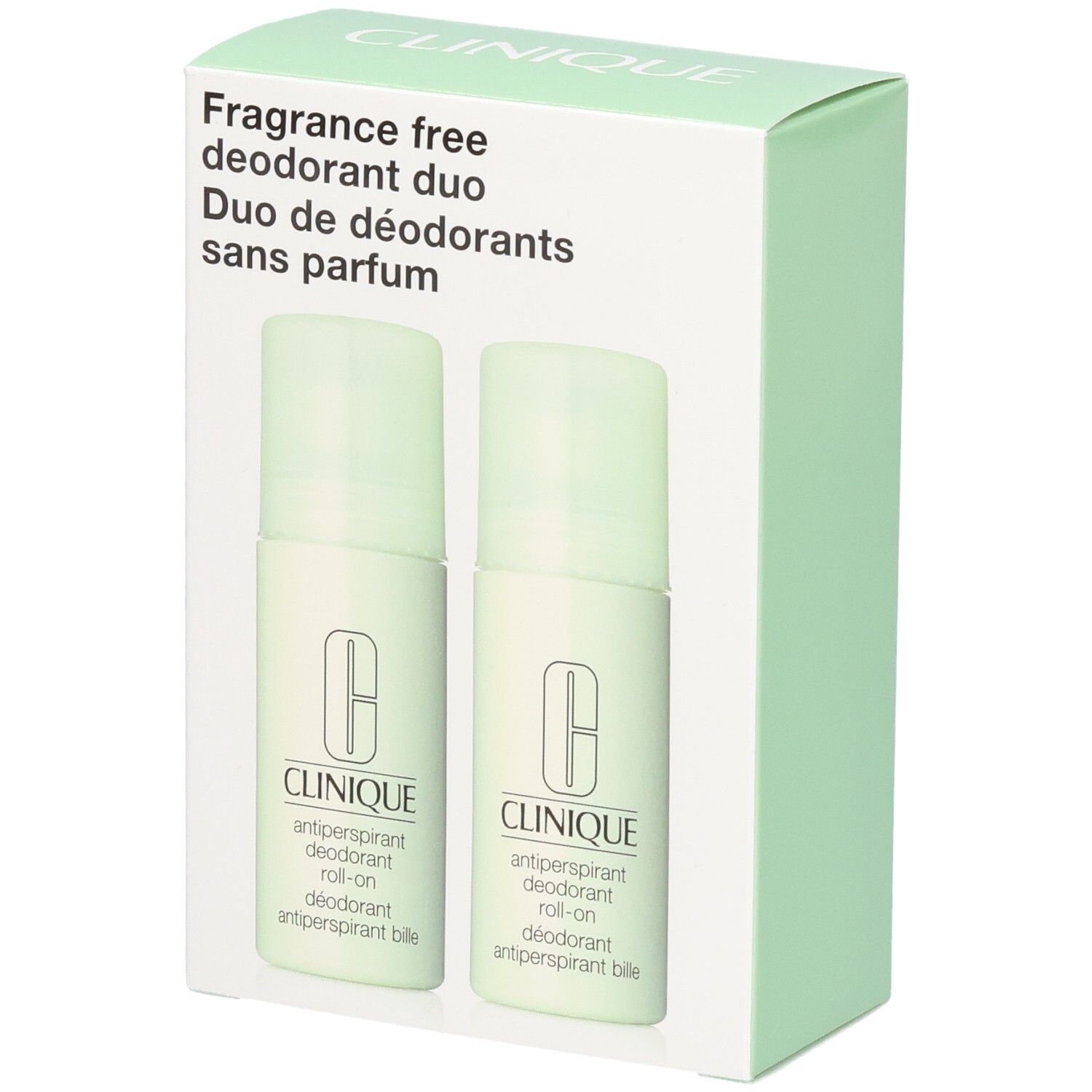 Clinique Clinque Duo De Déodorants Sans Parfum Déodorant 2 Pc(S)