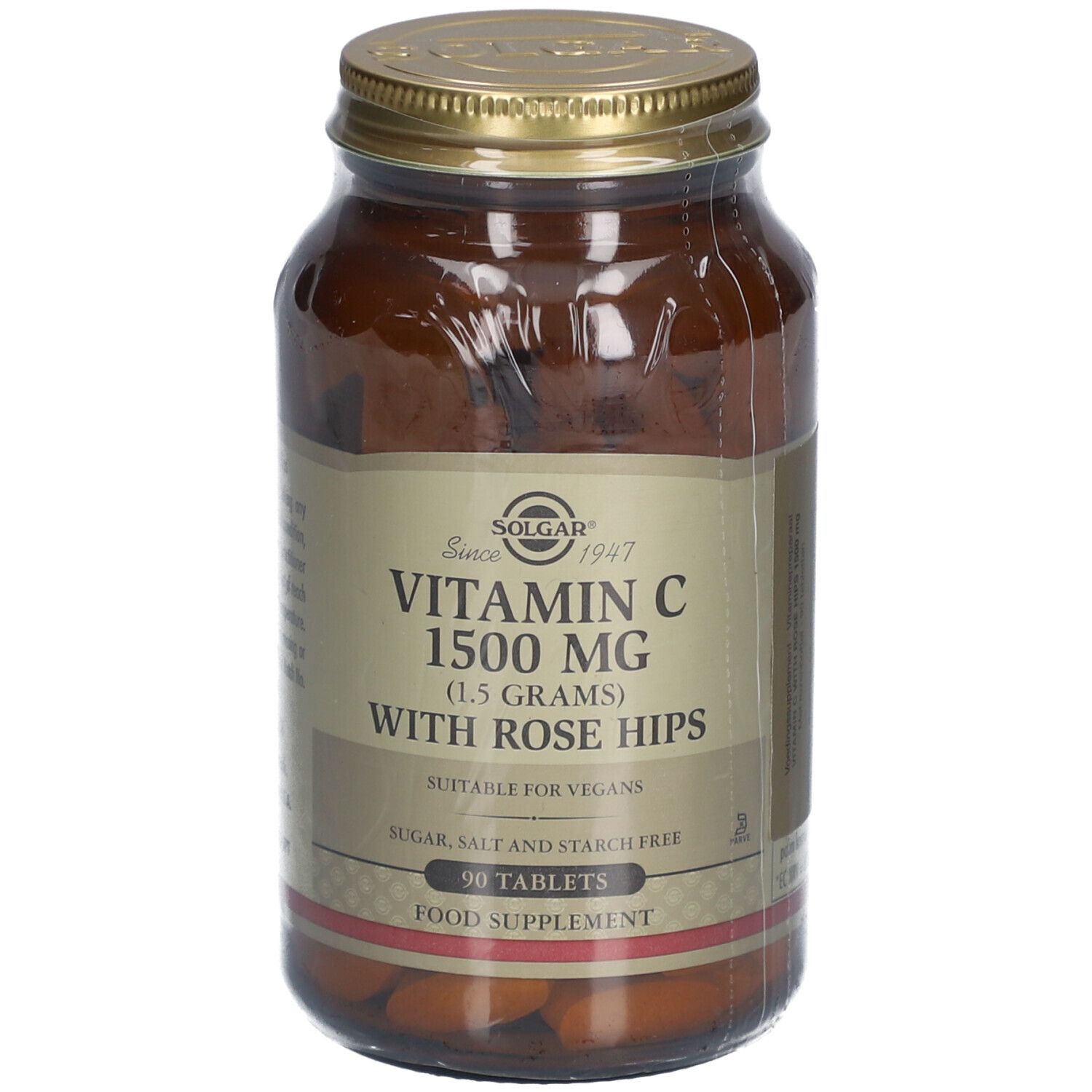 Solgar Vitamine C Avec Églantier 90 pc(s) Comprimé(S)