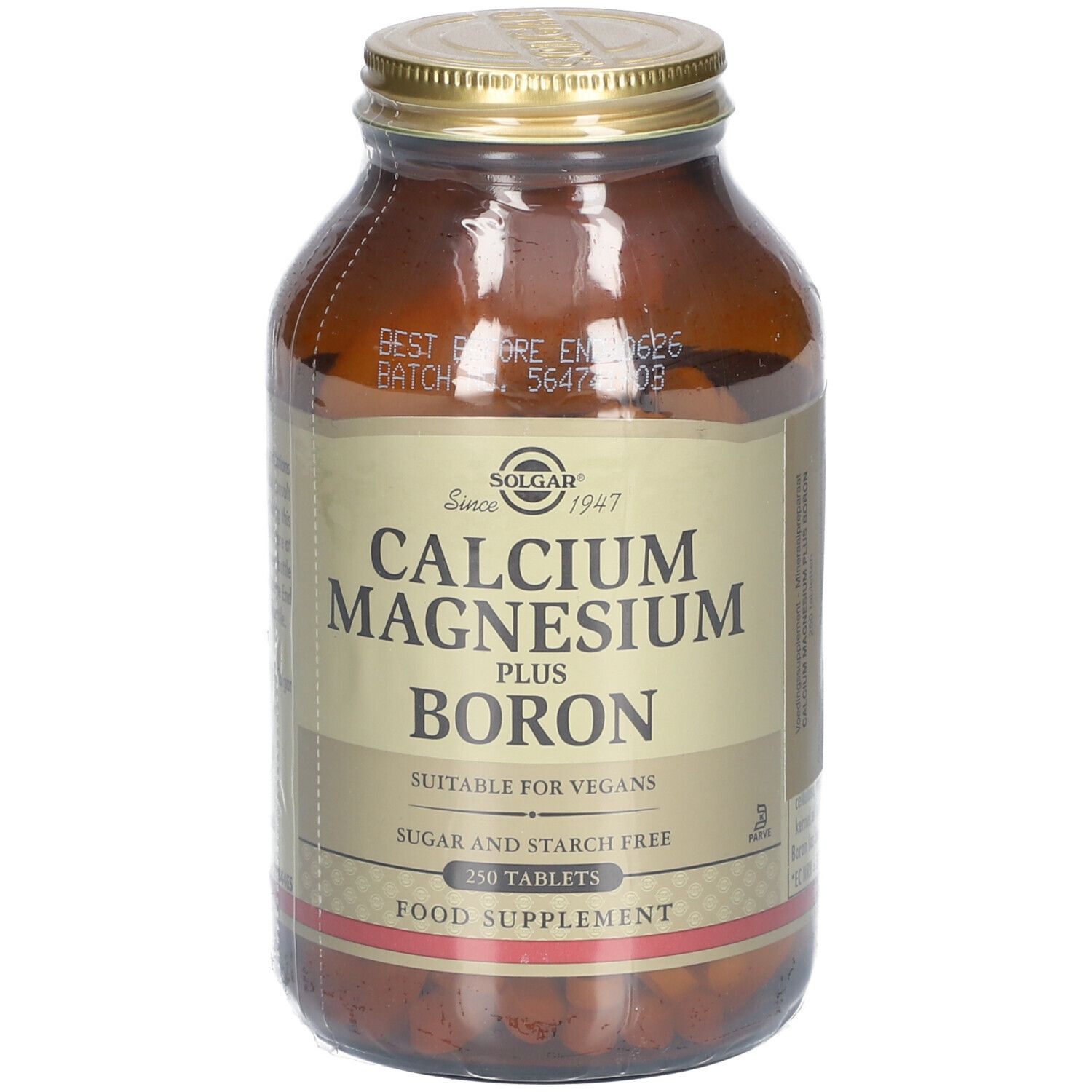 Solgar Calcium Magnésium Bore 250 - Image 2