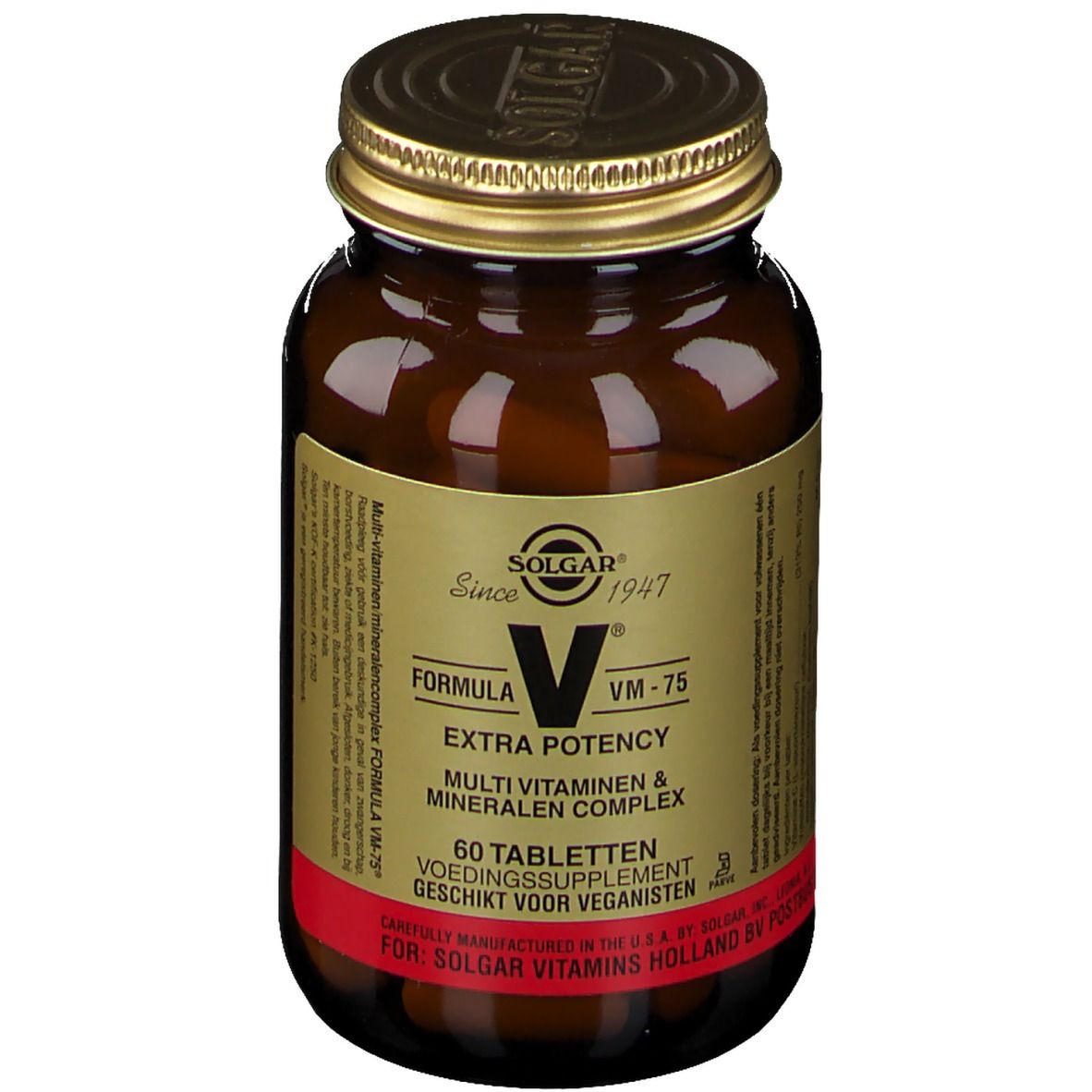 Solgar , Formula V™ Vp-75®, 60 Comprimés - Image 2