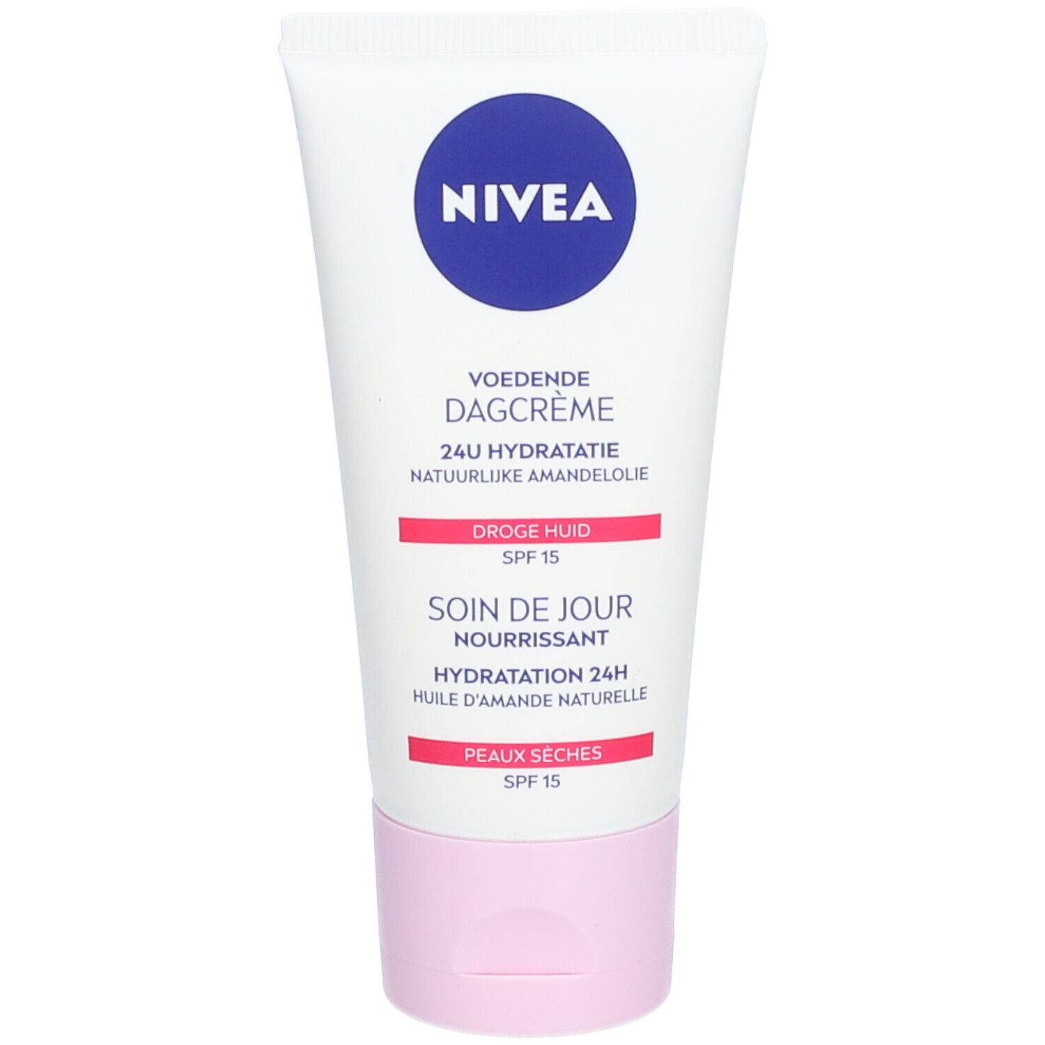 Nivea Essentials Soin De Jour Nourrissant Peaux Sèches Spf15 Crème De 50 Ml