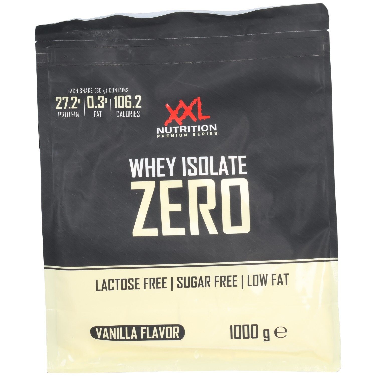 XXL Nutrition Whey Isolate Zéro Vanille 1000 g Poudre