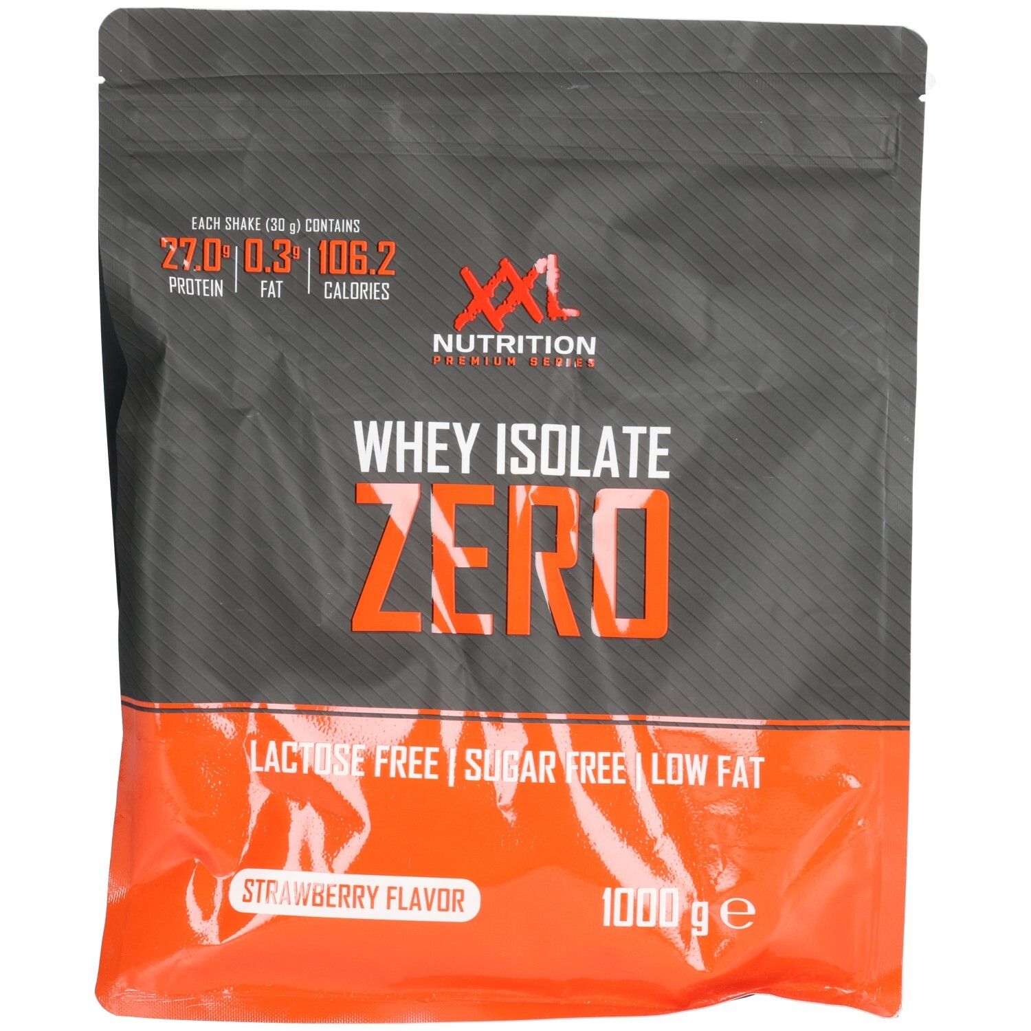 XXL Nutrition Whey Isolate Zéro Fraise 1000 g Poudre
