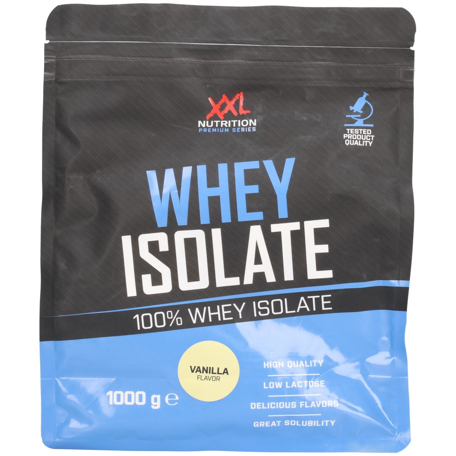 XXL Nutrition Whey Isolate Vanille 1000 g Poudre