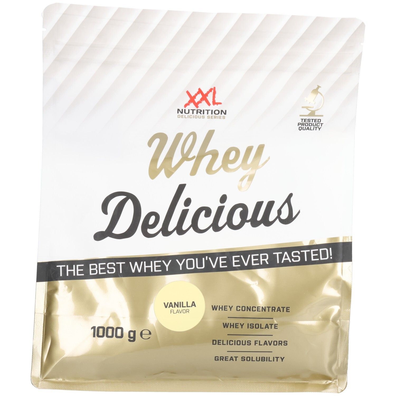 XXL Nutrition Whey Delicious Vanille 1000 g Poudre