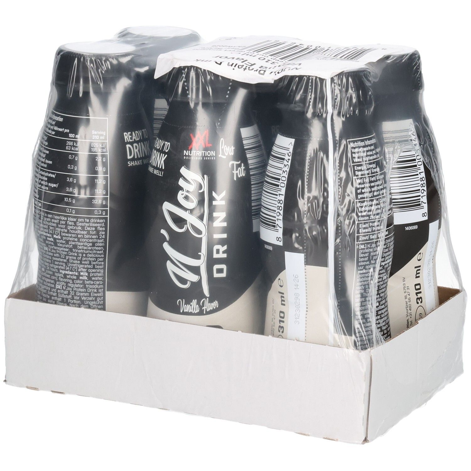 XXL Nutrition N'Joy Boisson protéinée à la vanille 6 pc(s) Solution
