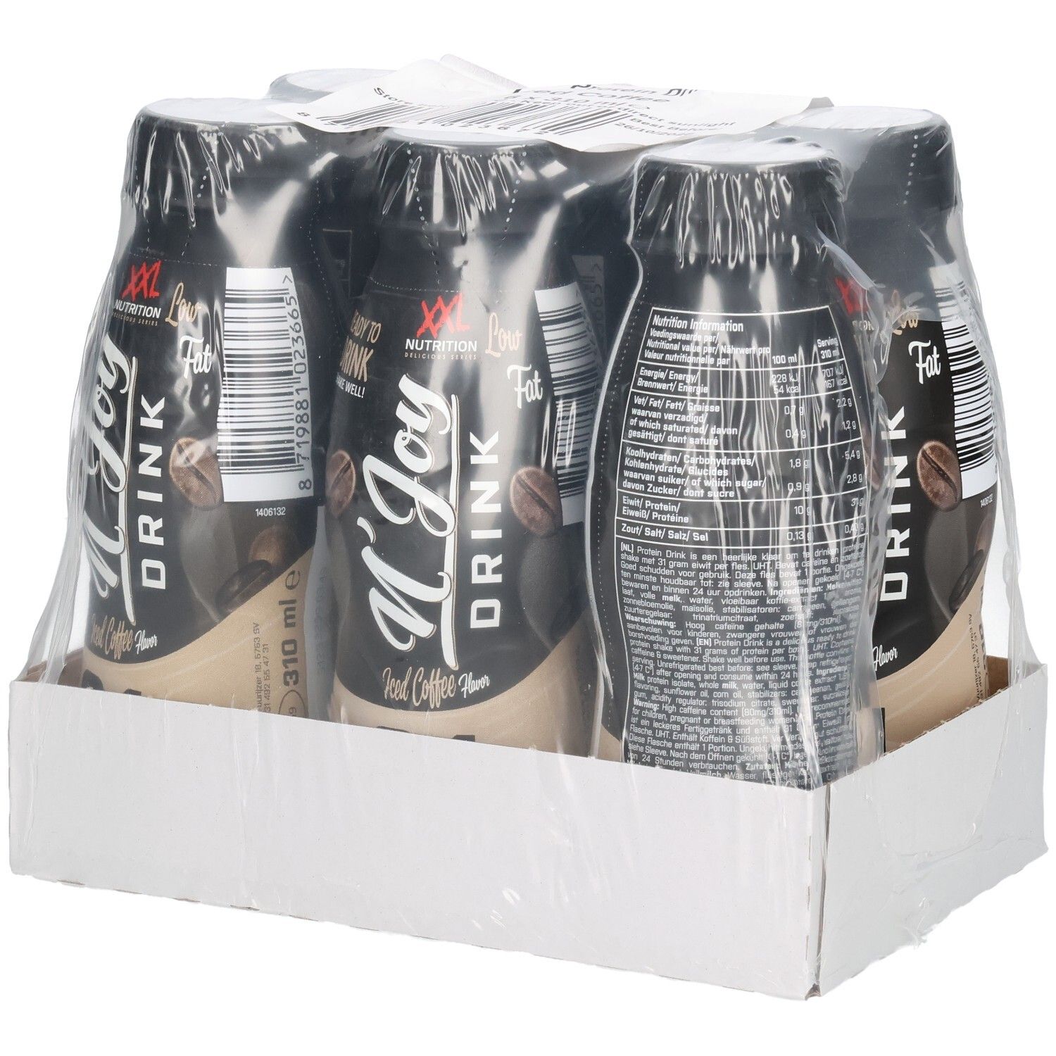 XXL Nutrition N'Joy Boisson protéinée Café Glacé 6 pc(s) Solution