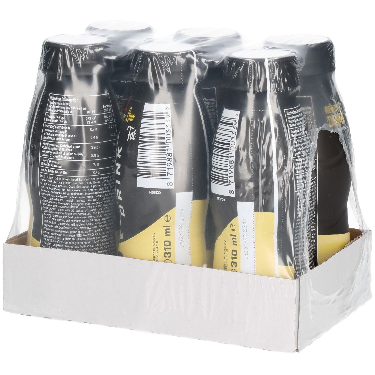 XXL Nutrition N'Joy Protein Drink Banane 6 pc(s) Fluide