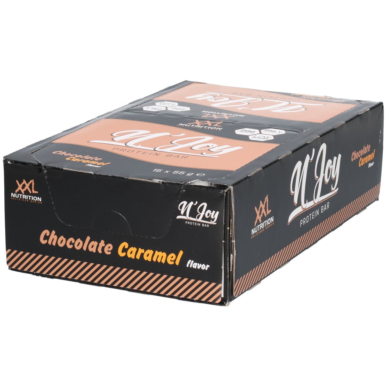 XXL Nutrition N'Joy Protein Bar Chocolate Caramel 15 pc(s) Barre