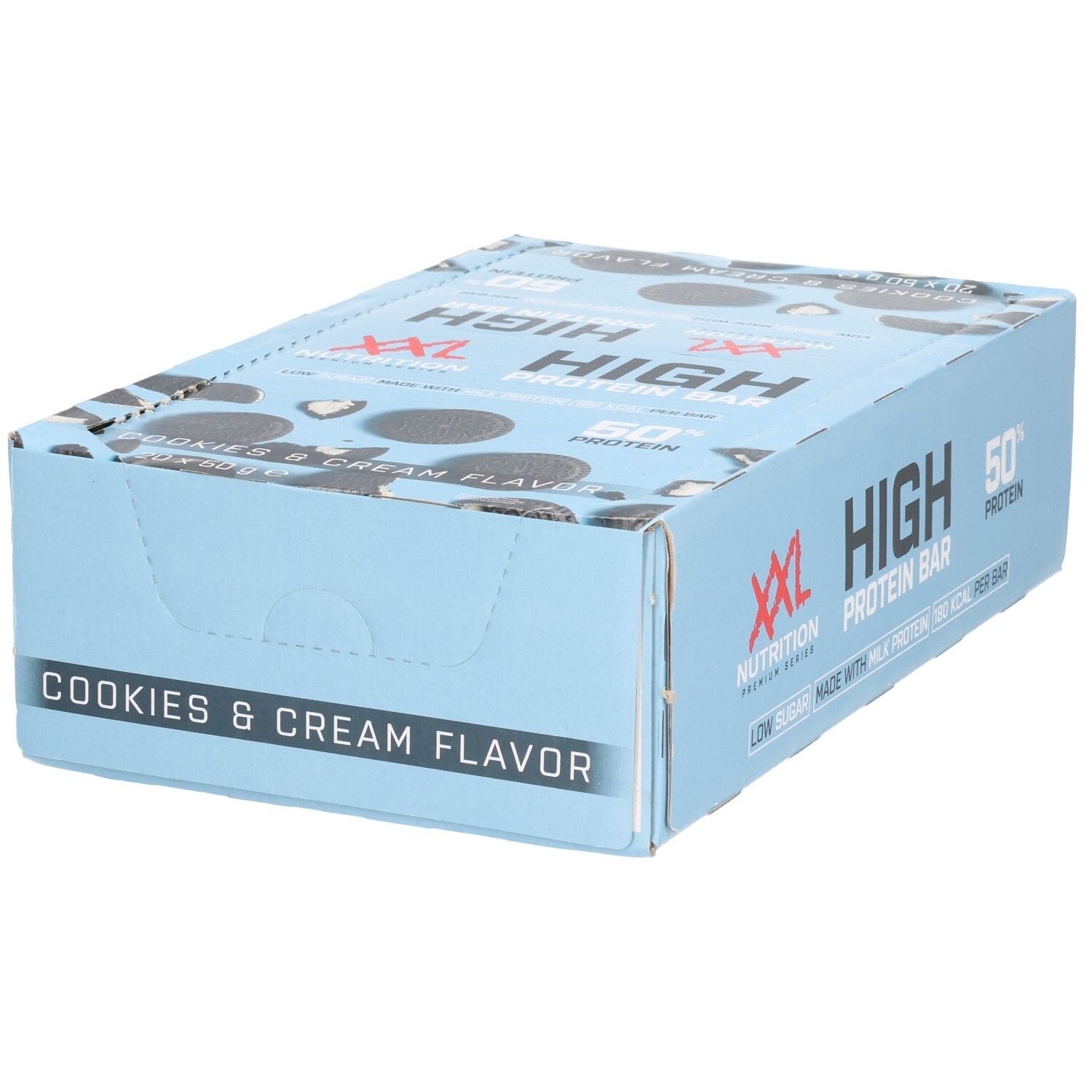 XXL Nutrition High Protein Bar 2.0 Cookies&Cream Barre 20 pc(s)