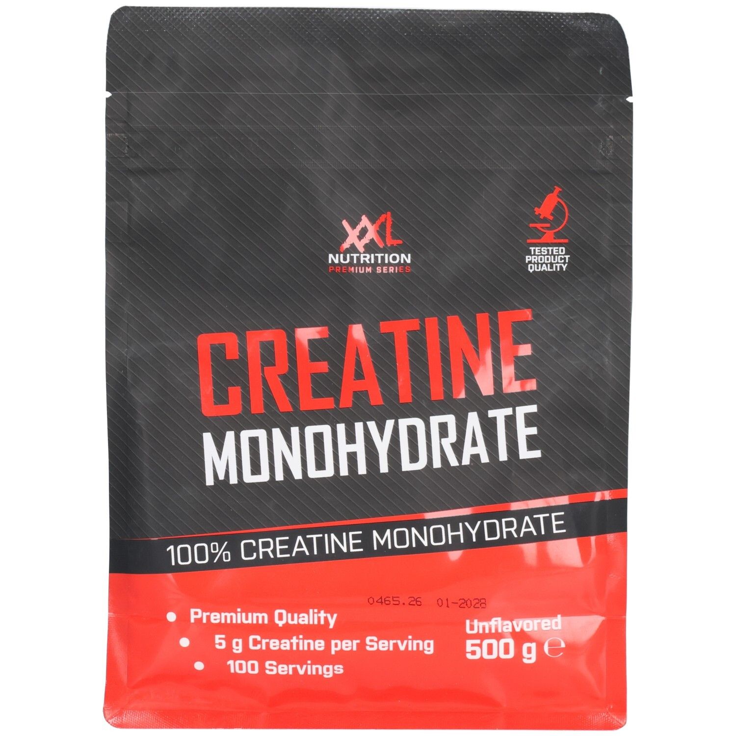 XXL Nutrition Créatine Monohydrate 500 Nature 500 g Poudre