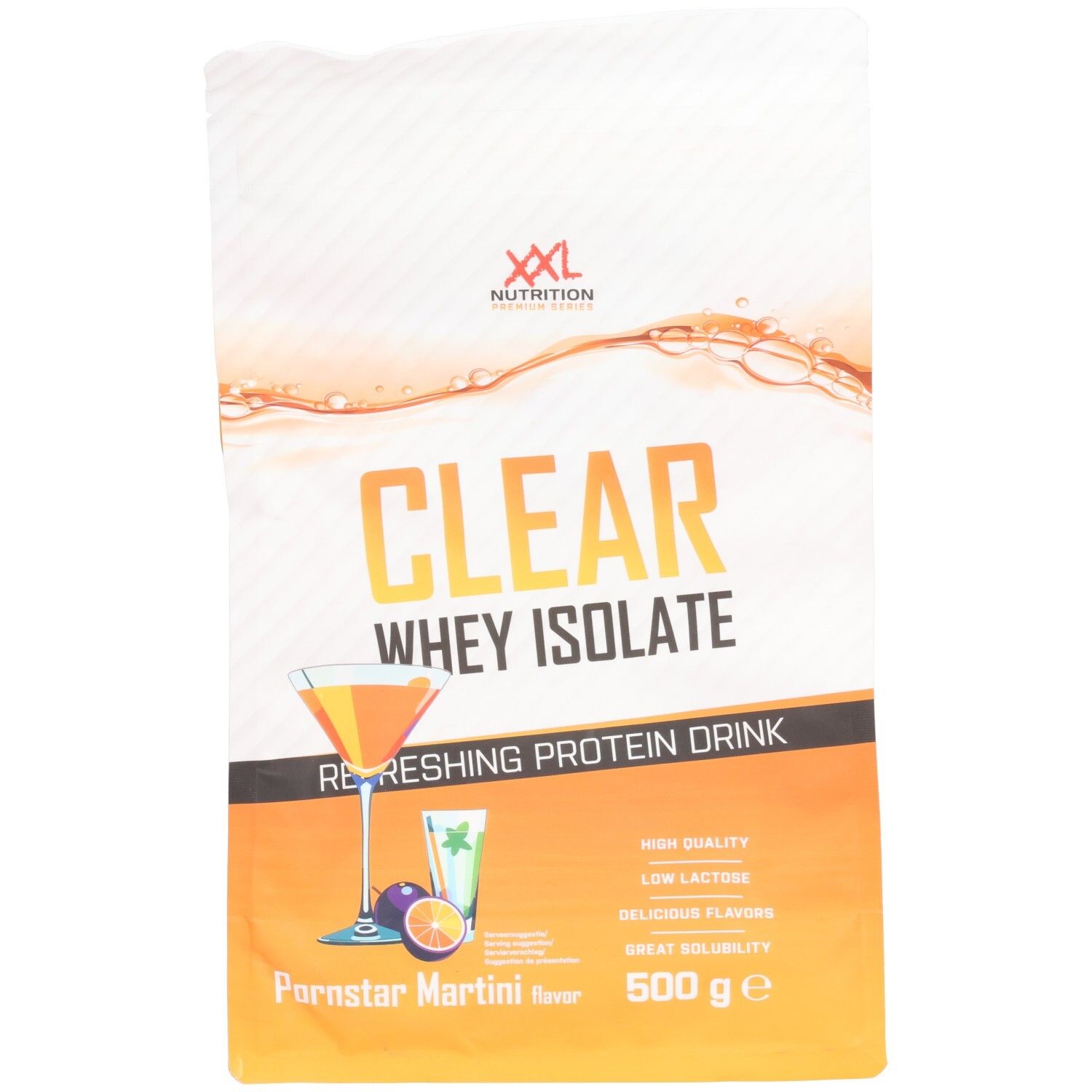 XXL Nutrition Clear Whey Isolate Pornstar Martini 500 g Poudre