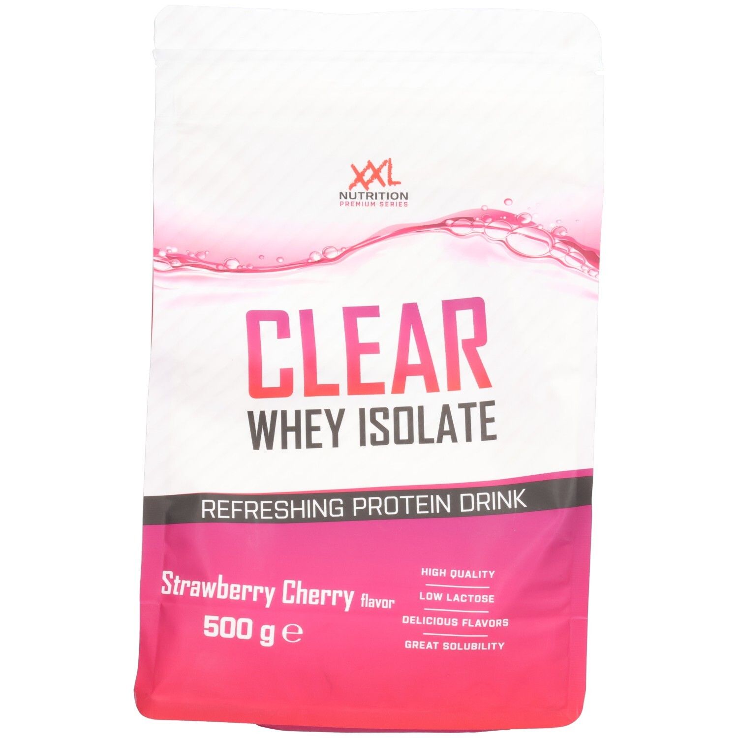 XXL Nutrition Clear Whey Isolate Fraise 500 g Poudre
