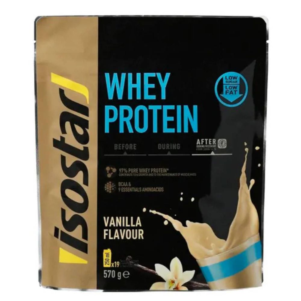 isostar WHEY PROTEIN VANILLE 570 g Poudre