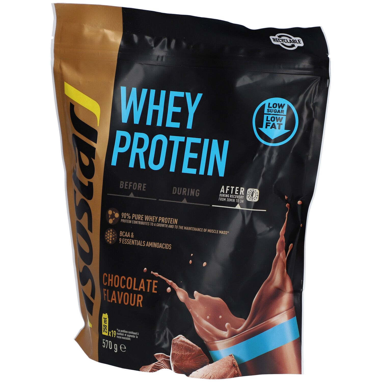 isostar WHEY PROTEIN CHOCOLAT Poudre 570 g