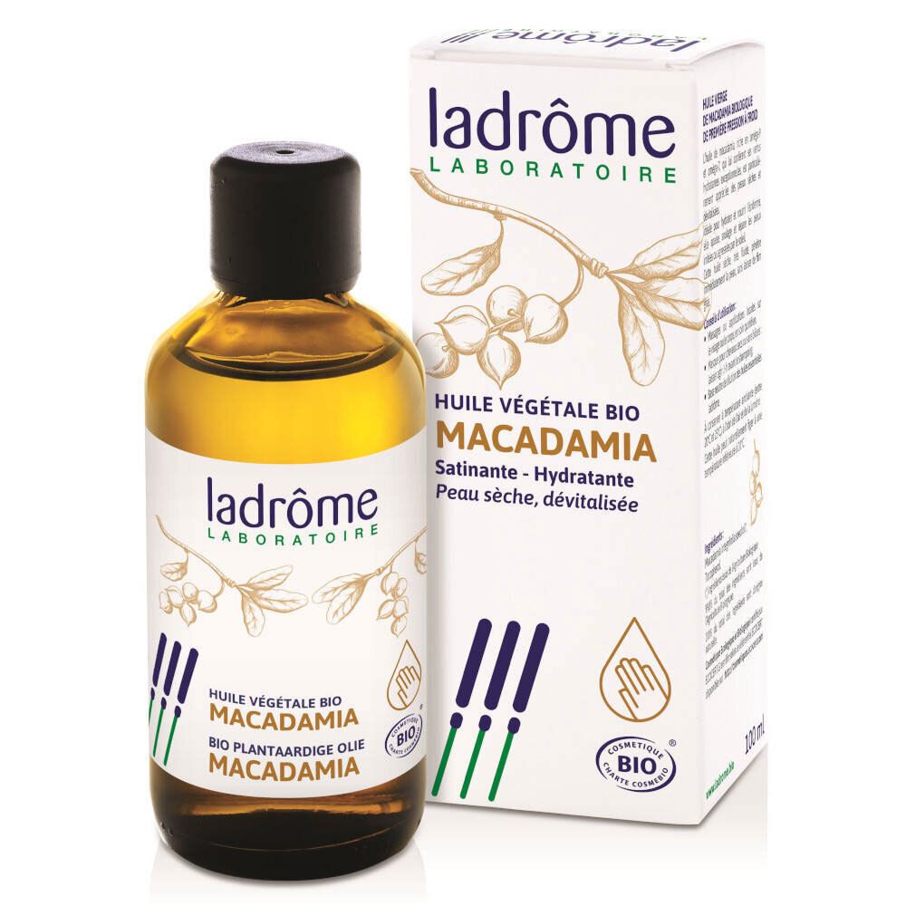 Ladrôme Huile Végétale de Macadamia Bio 100 ml