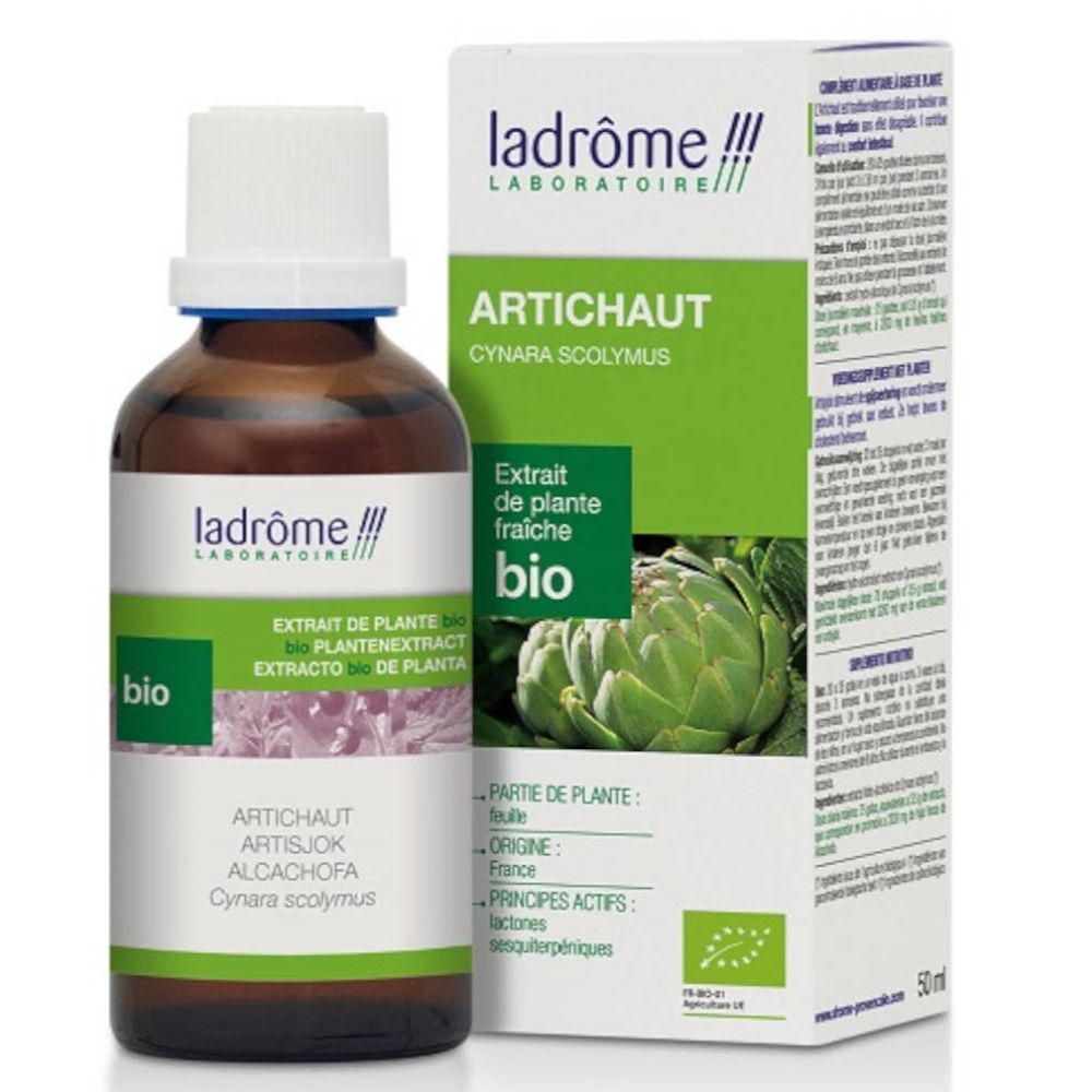 Ladrôme Extrait D'artichaut Bio Teinture(S) 50 Ml Enfants