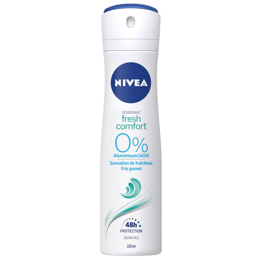 Nivea Fresh Comfort Déodorant Spray 48H 150 Ml Enfants