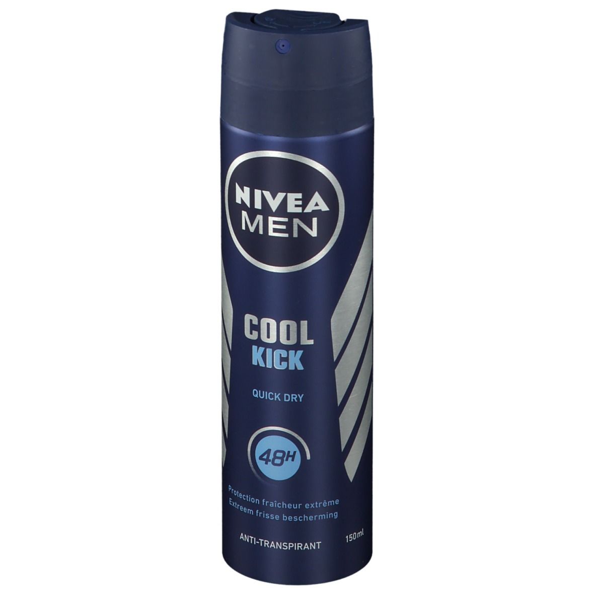 Nivea Men Cool Kick Déodorant Spray 48H 150 Ml Enfants