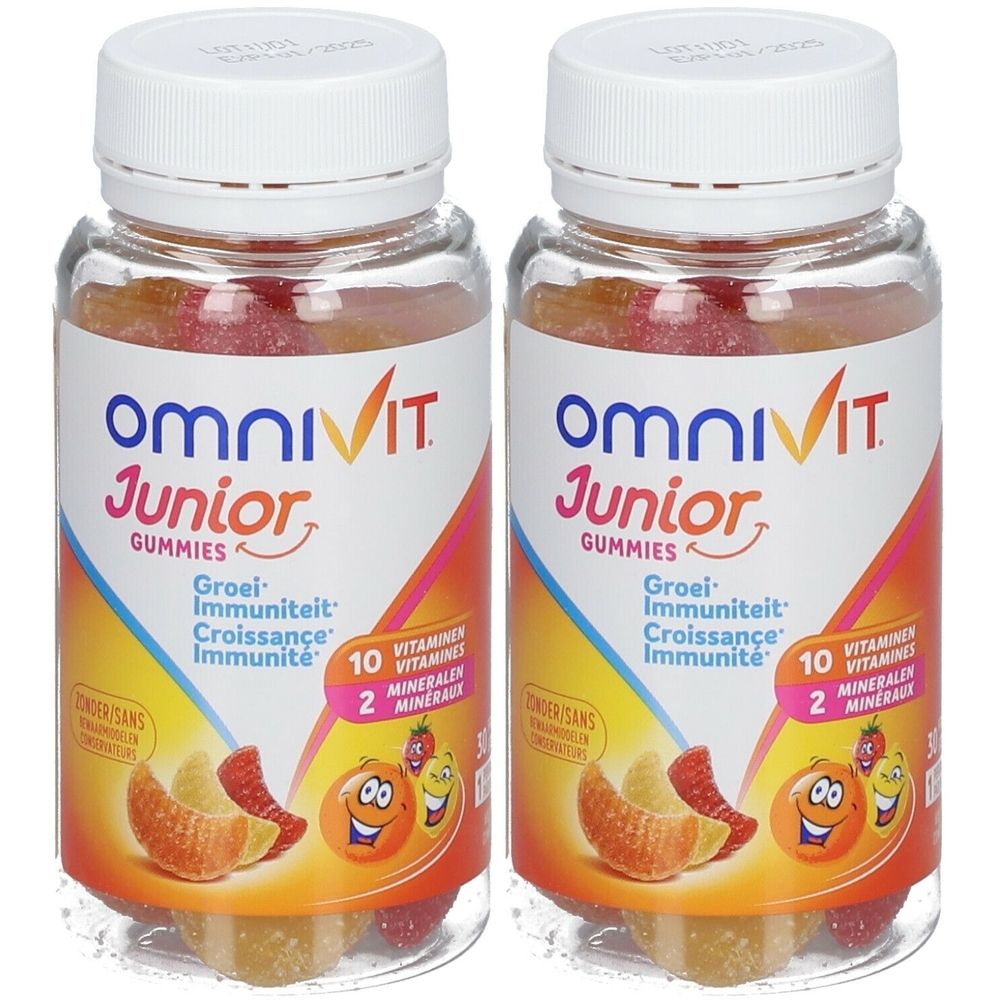 Omnivit Junior Gummies 60 chewing-gums 2x30 pc(s)