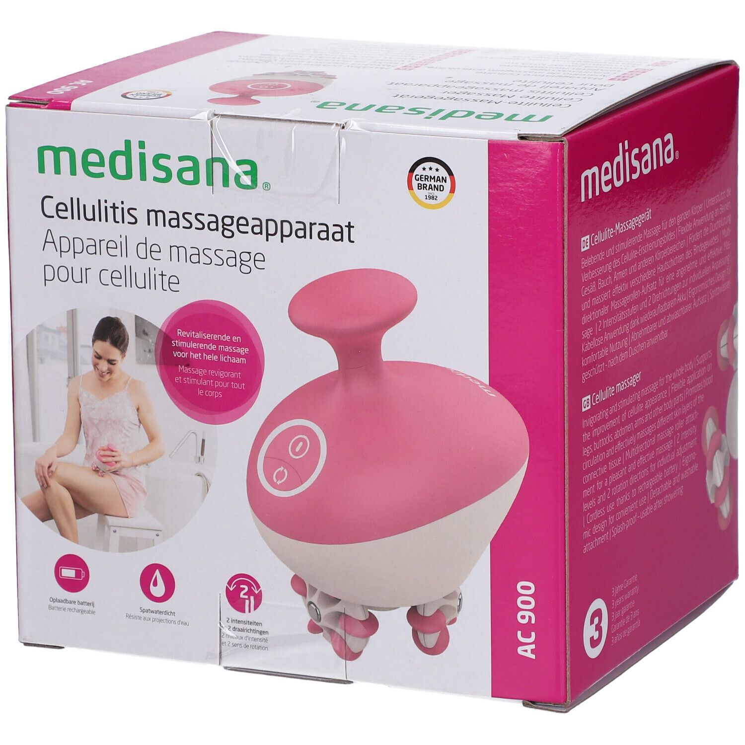 Medisana AC900 Appareil de Massage Anti-Cellulite 1 pc(s)