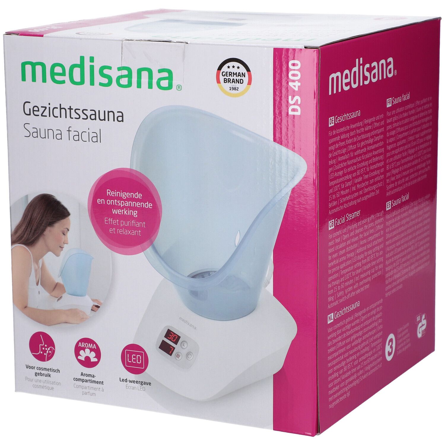 Medisana Sauna Facial Ds400 Appareil 1 Pc(S)