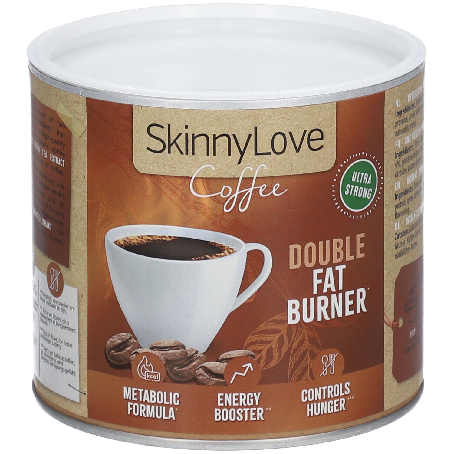 SKINNYLOVE Café Double brûleur de graisse 175 g Poudre