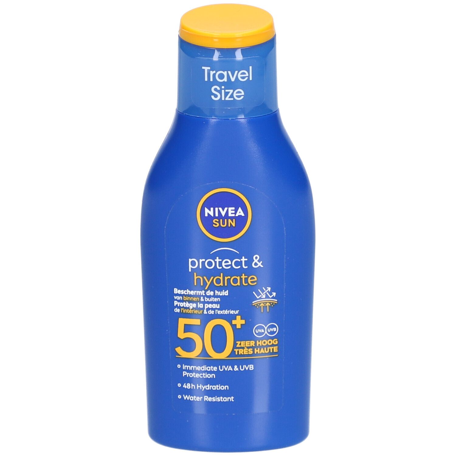 Nivea Sun Protect & Moisture Lait Solaire Spf50+ Crème Protection Solaire 100 Ml