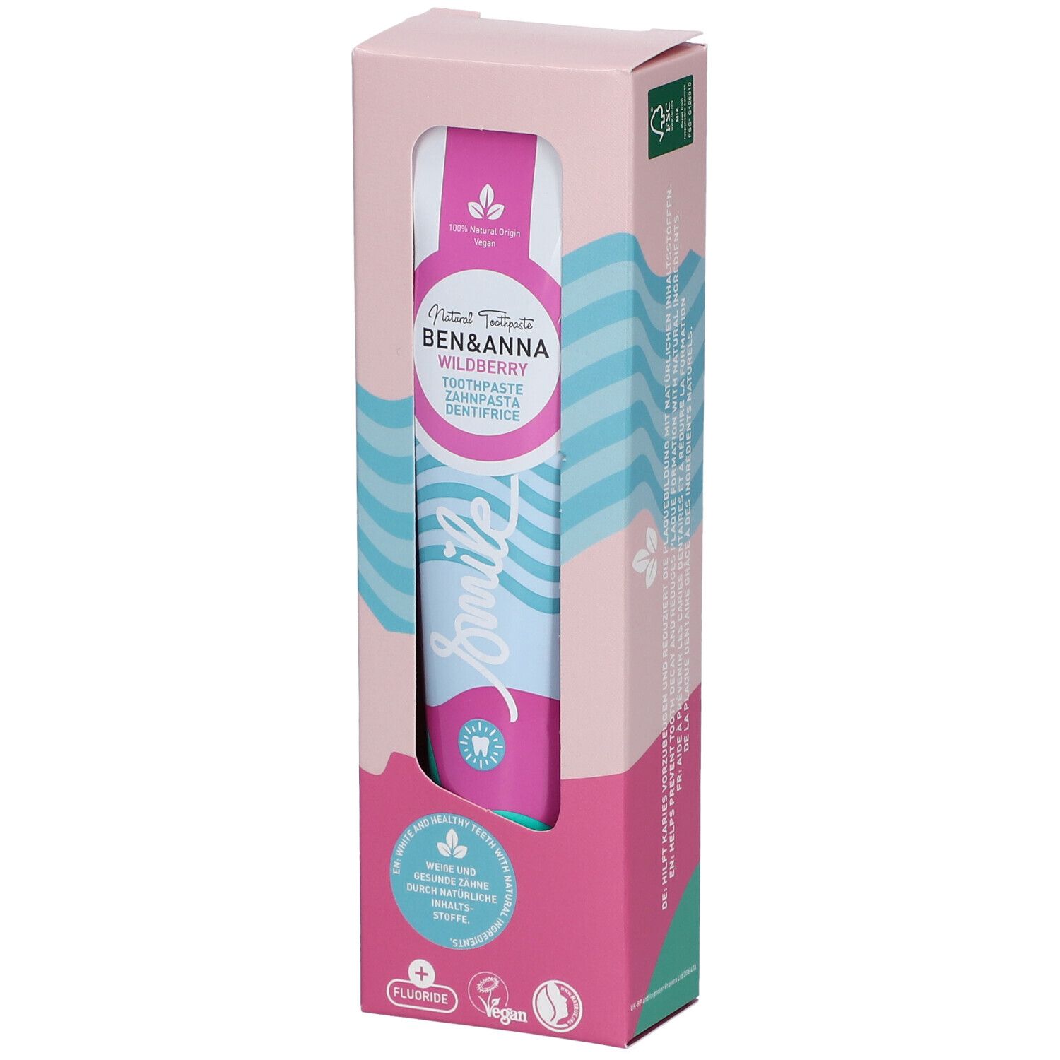 Ben & Anna Dentifrice Wildberry Dentifrice(S) 75 Ml