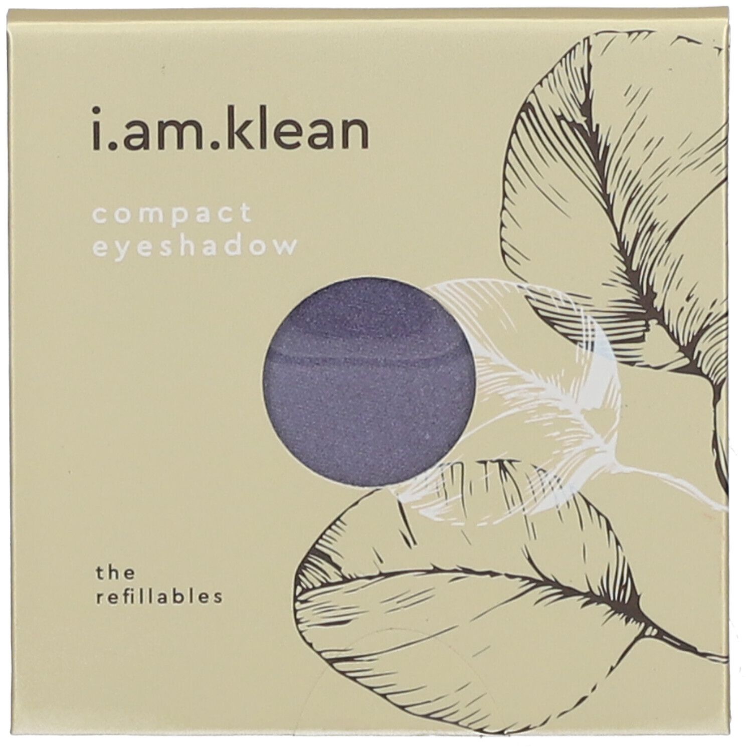 i.am.klean New Compact Mineral Eyeshadow Viola 1 pc(s) Maquillage