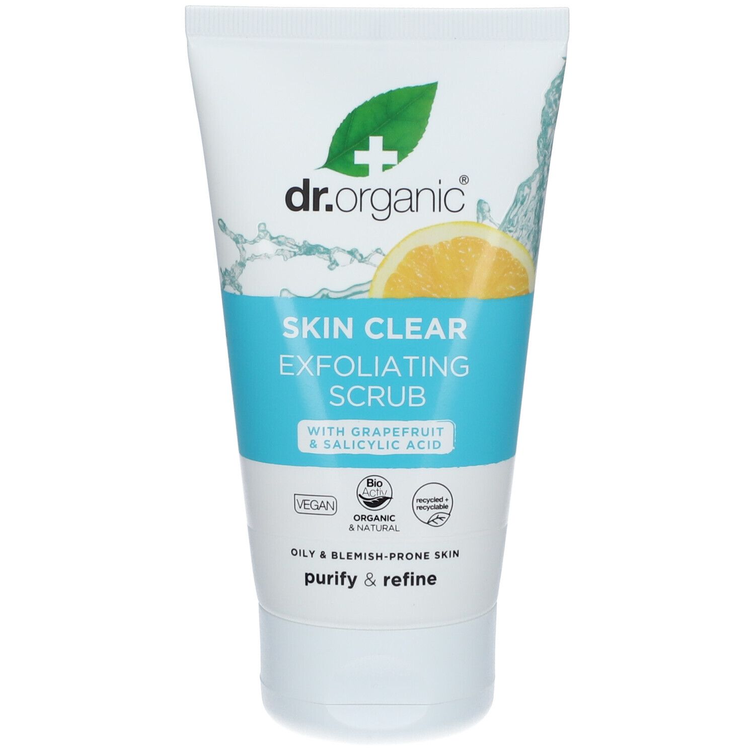 Dr.organic Dr. Organic Skin Clear Exfoliating Scrub Produit(S) Nettoyant(S) 150 Ml