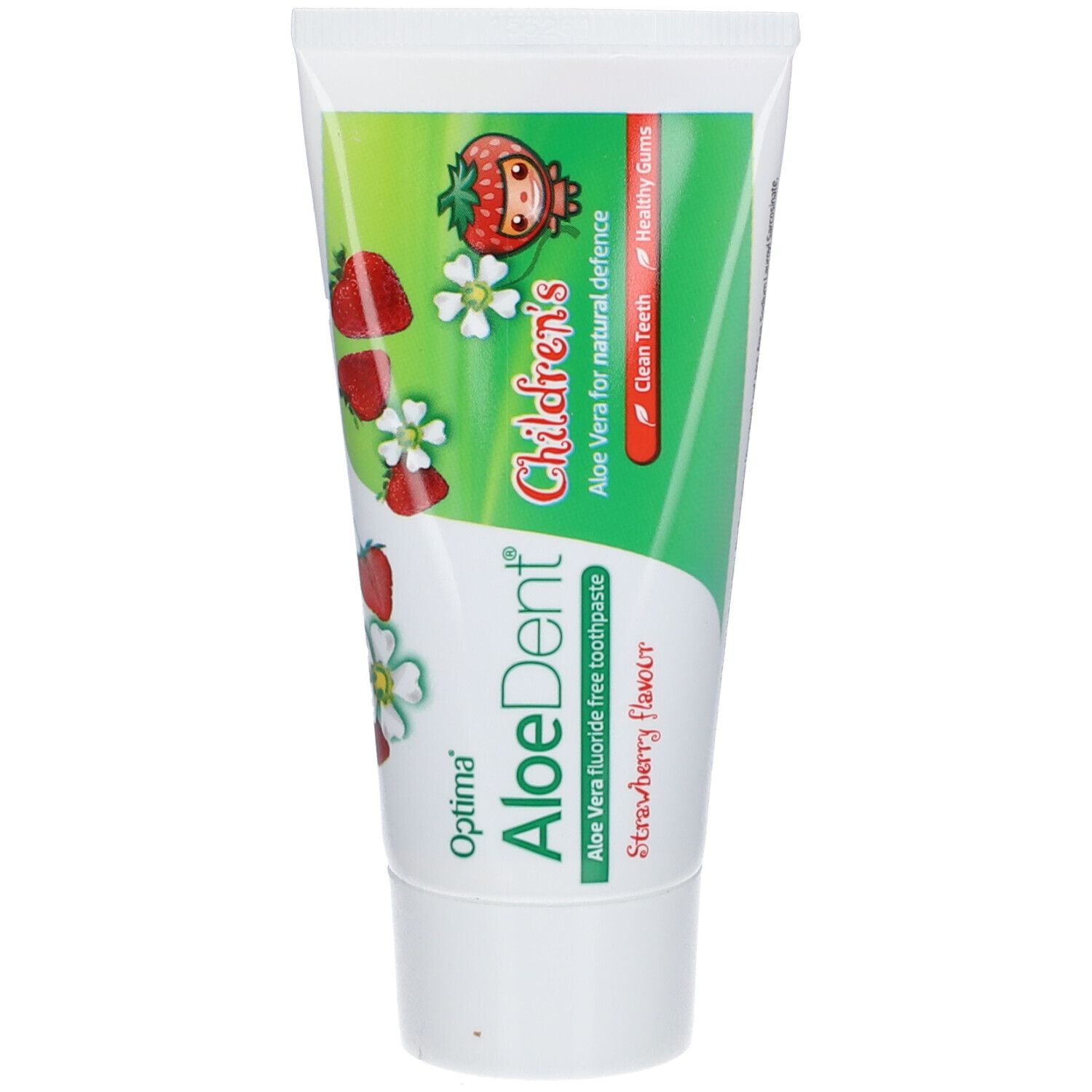Aloedent Dentifrice Enfant Sans Fluor À La Fraise Dentifrice(S) 50 Ml Enfants