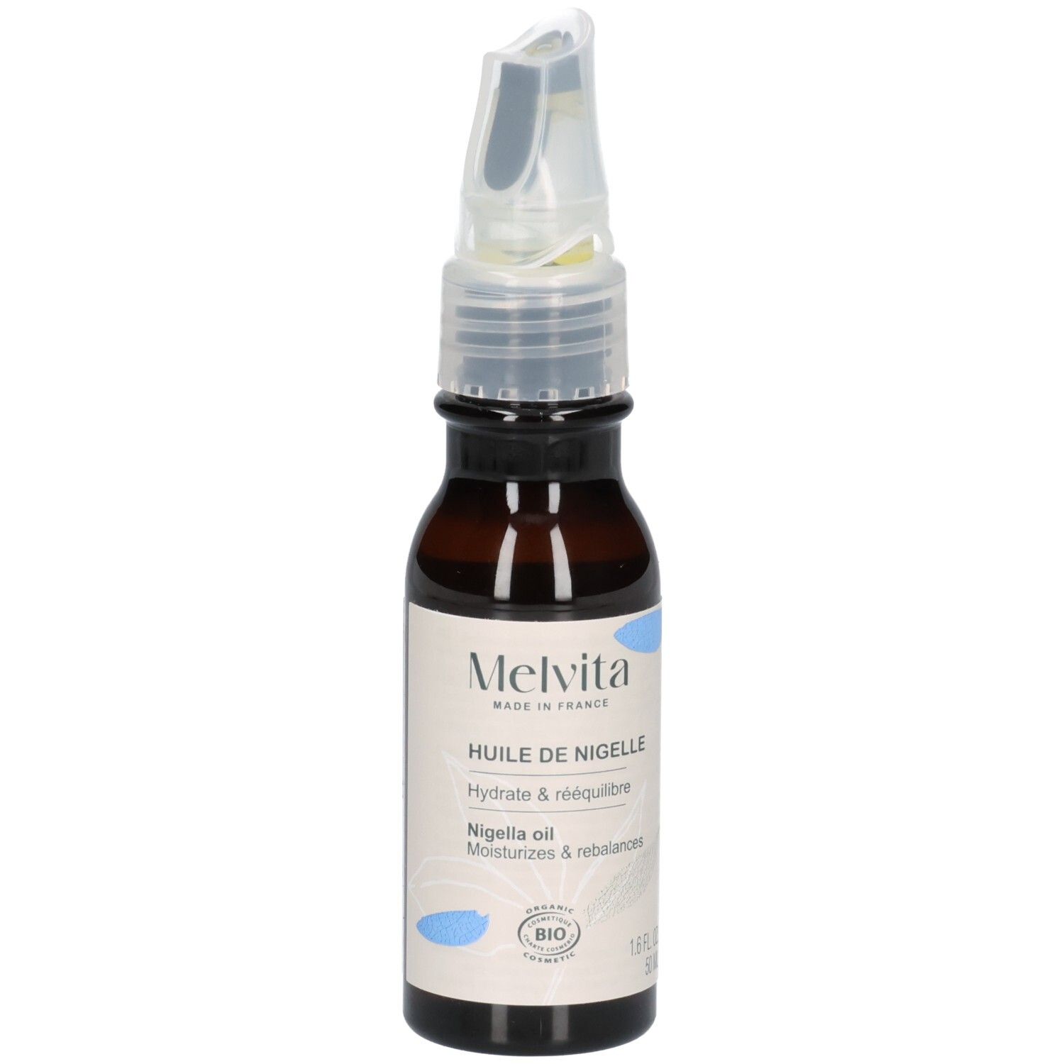 Melvita Huile De Beauté Nigelle 50 Ml